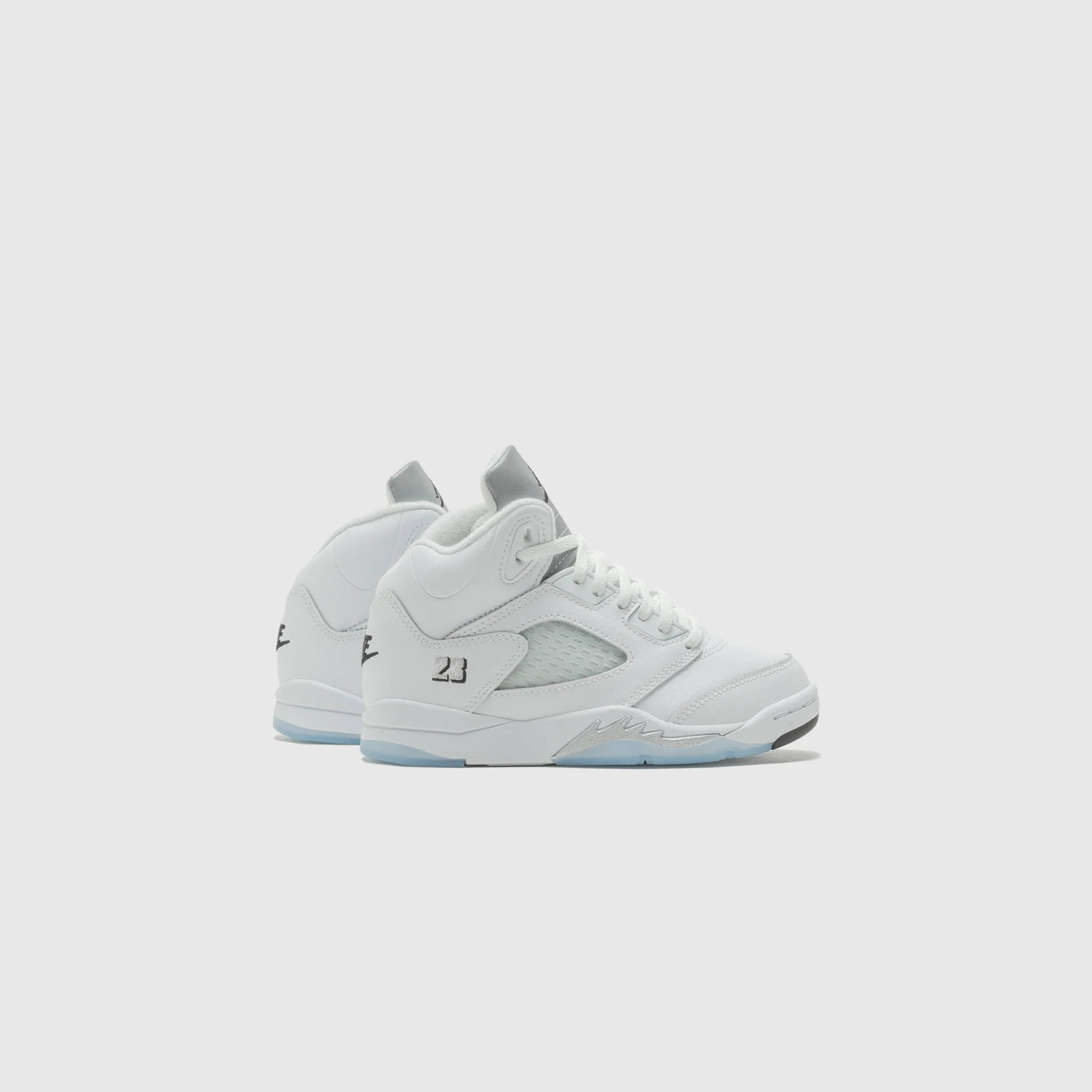 AIR JORDAN 5 RETRO (PS) "WHITE METALLIC" - Image 5