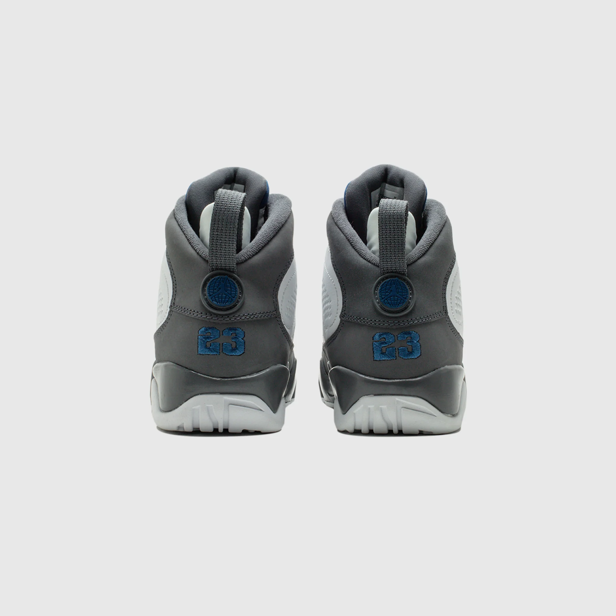 AIR JORDAN 9 RETRO (GS) "FLINT GREY AND FRENCH BLUE" - Image 4