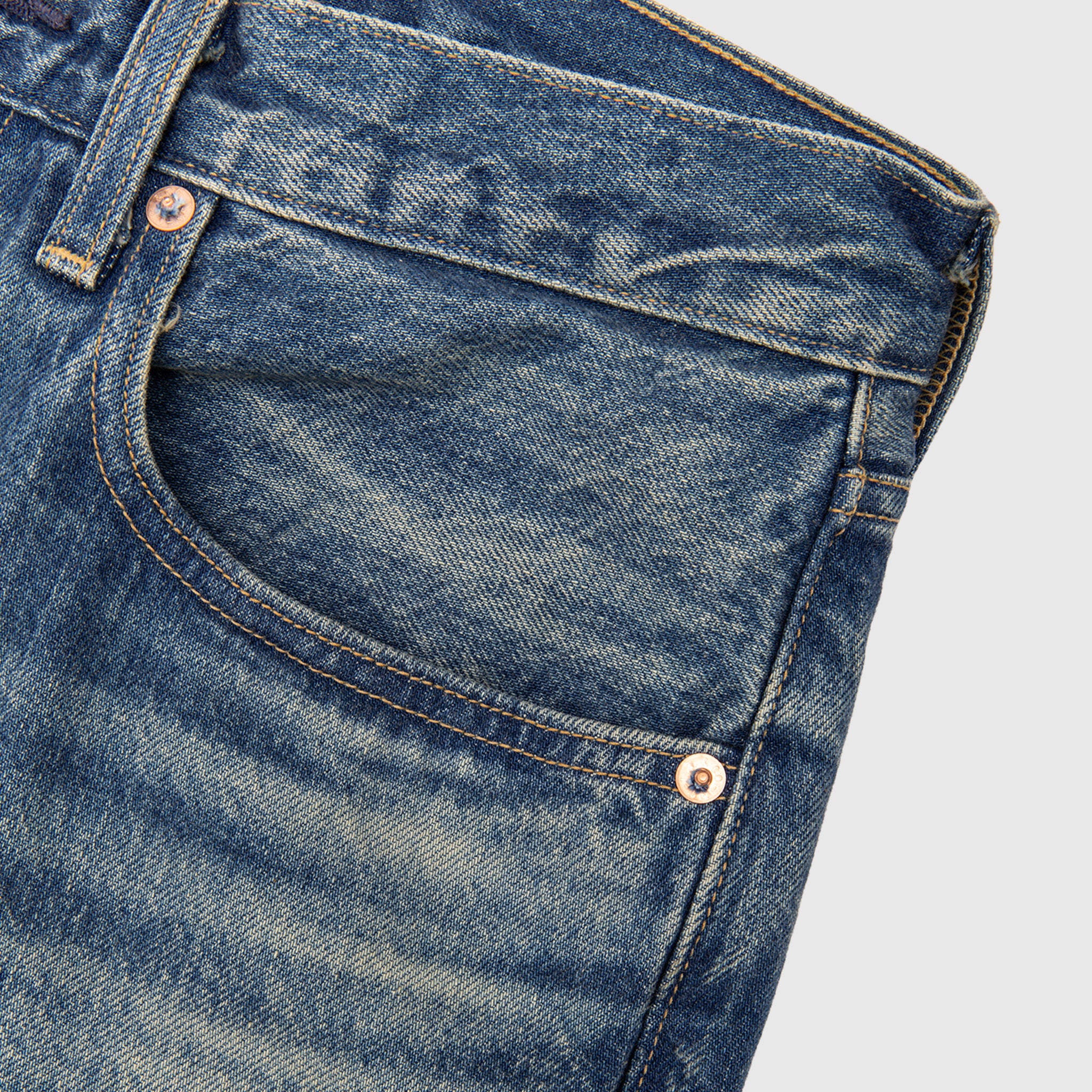 BLUE TAB ANCHOR RELAXED JEANS - Image 5
