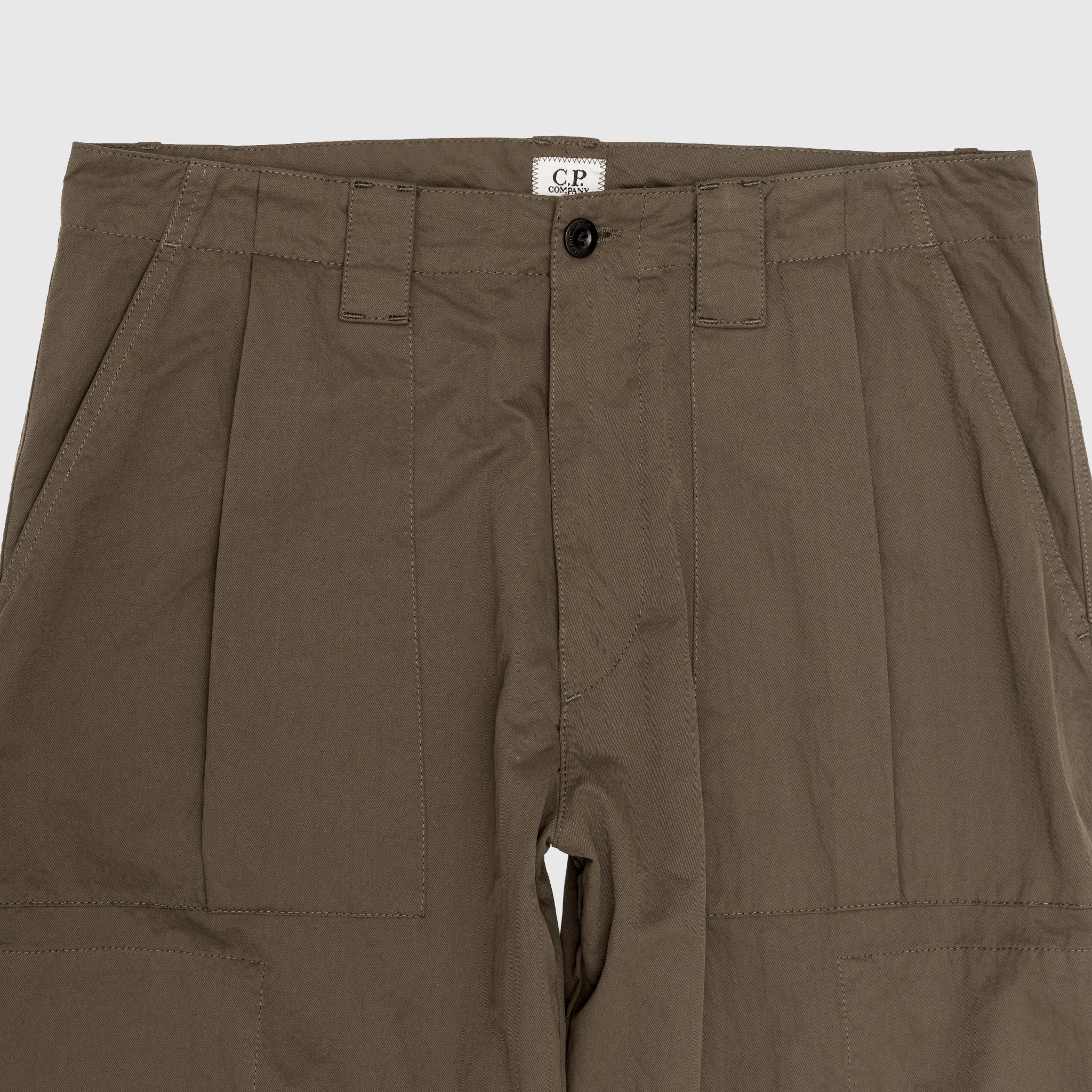 DIAGONAL FLATT NYLON LOOSE PANTS - Image 3