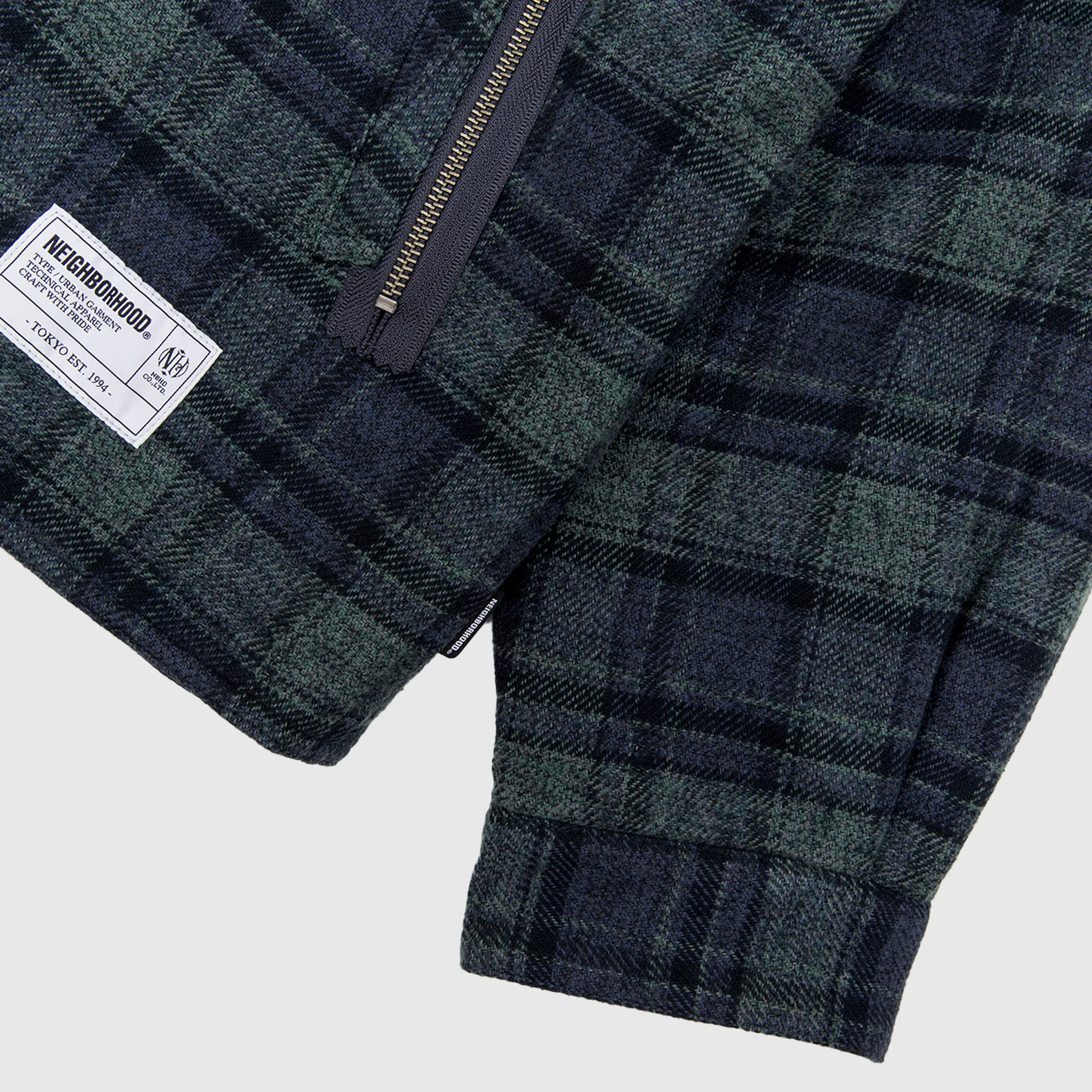 CHECK ZIP JACKET - Image 8