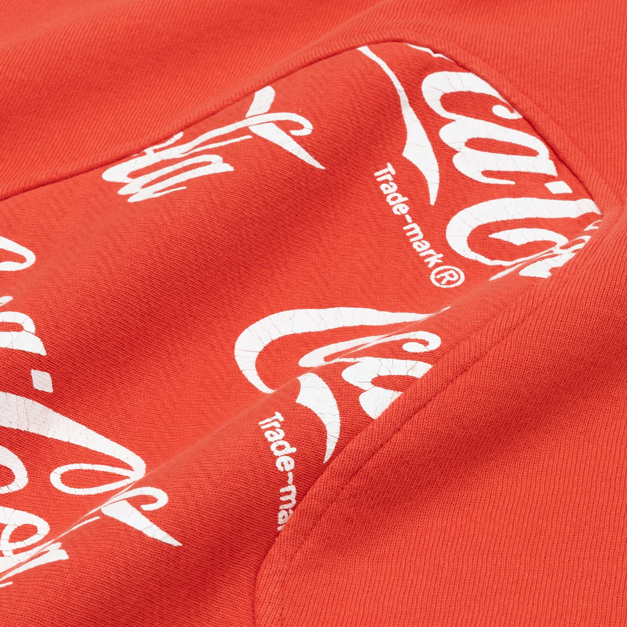 COCA COLA SWIRL KNIT HOODIE - Image 4