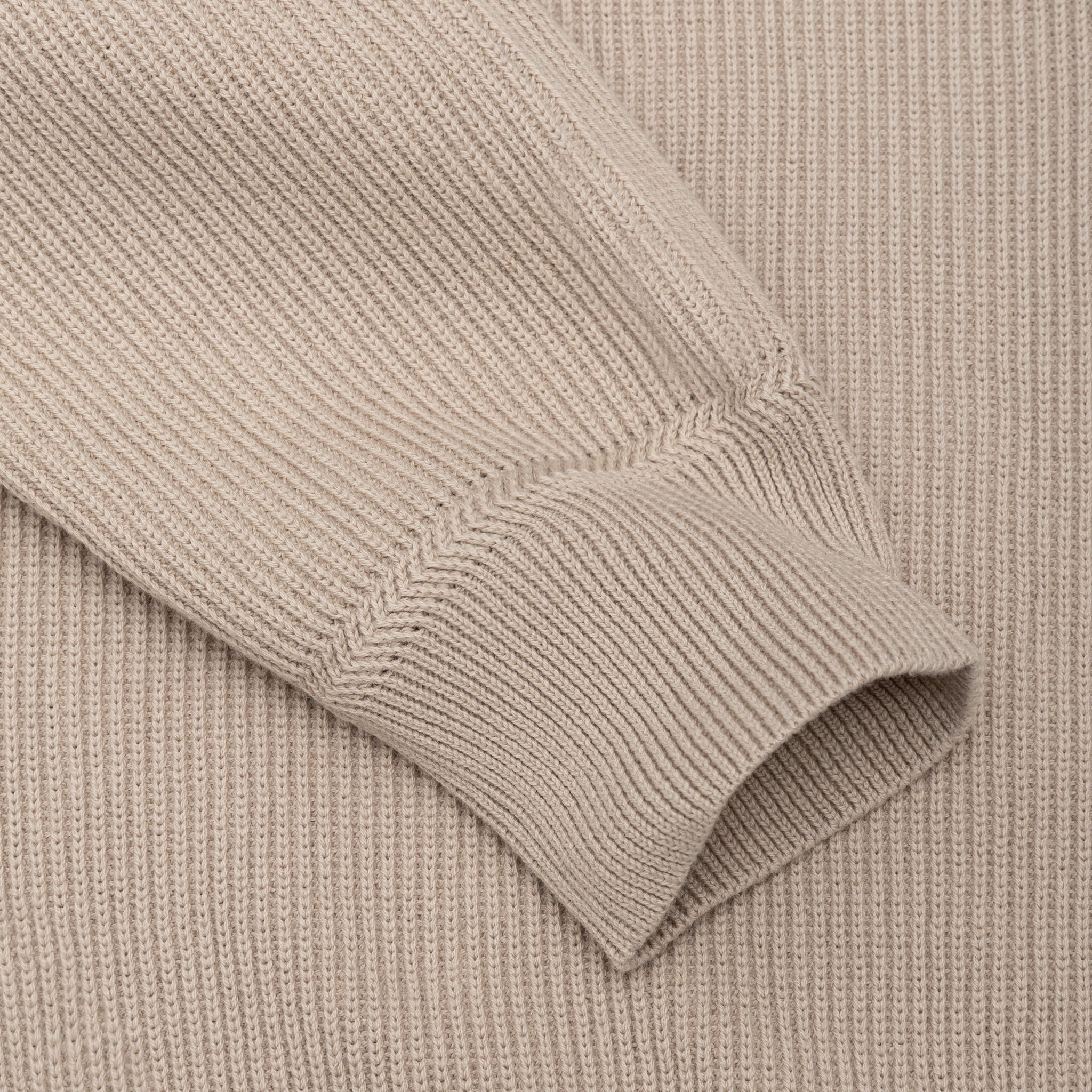RIBBED SOFT ORGANIC COTTON CARDIGAN - Image 4