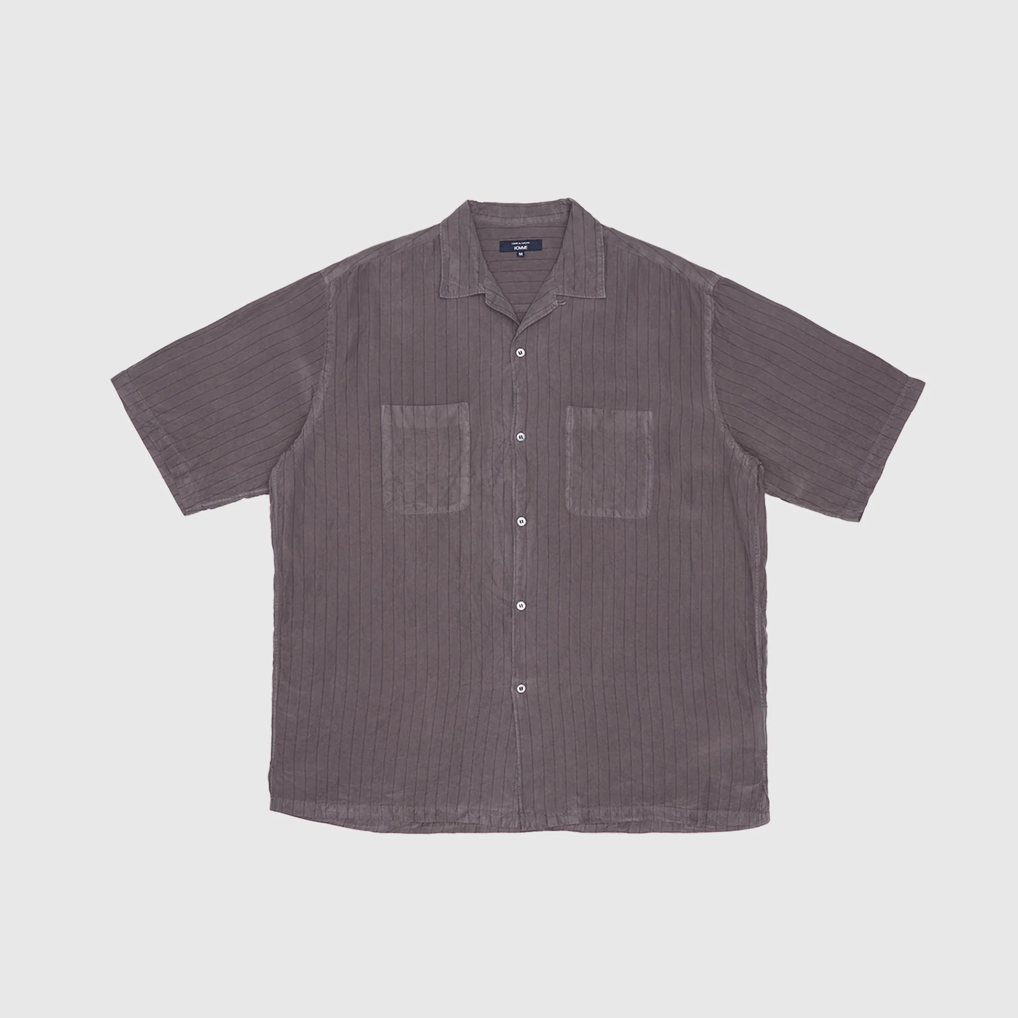 MEN'S PINSTRIPED S/S SHIRT