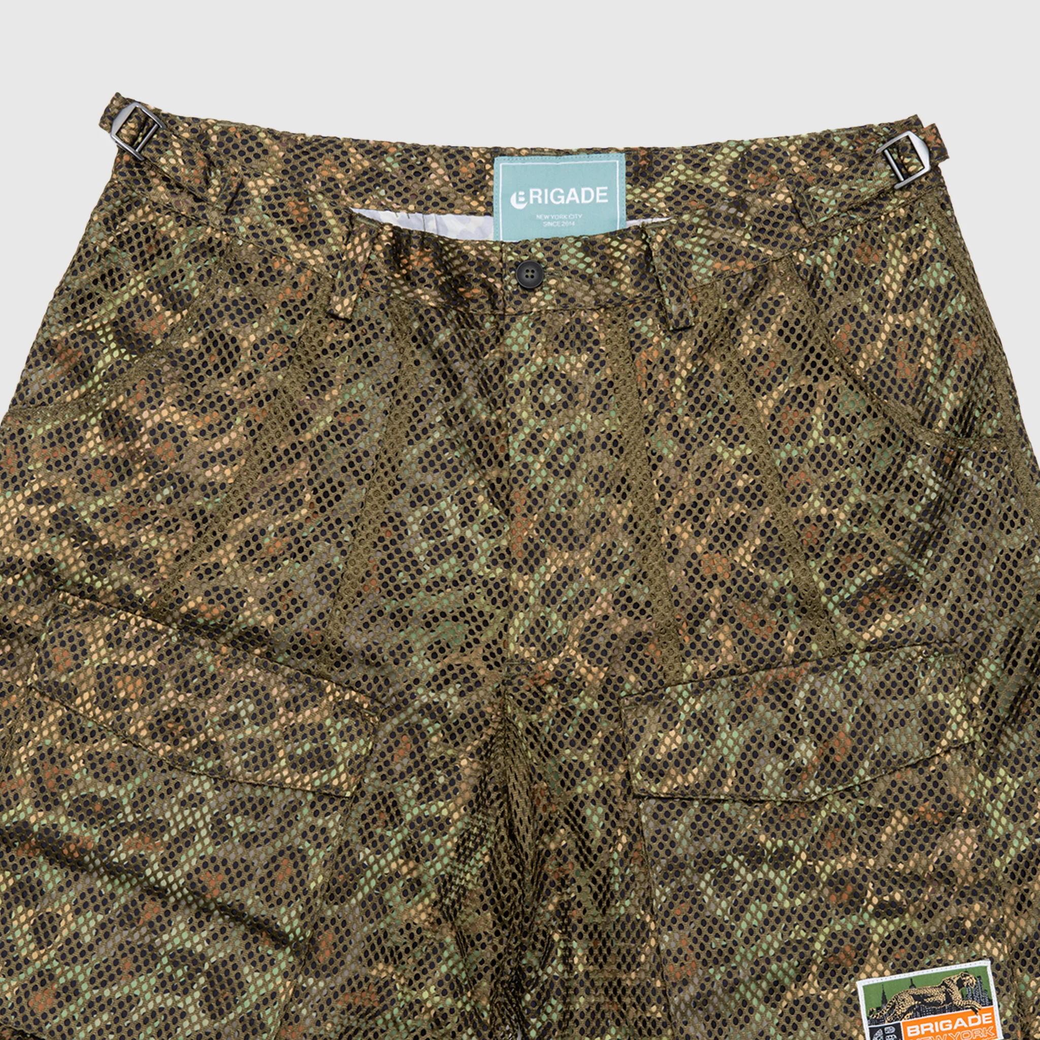 DOUBLE LAYER WIDE CARGO SHORTS - Image 2