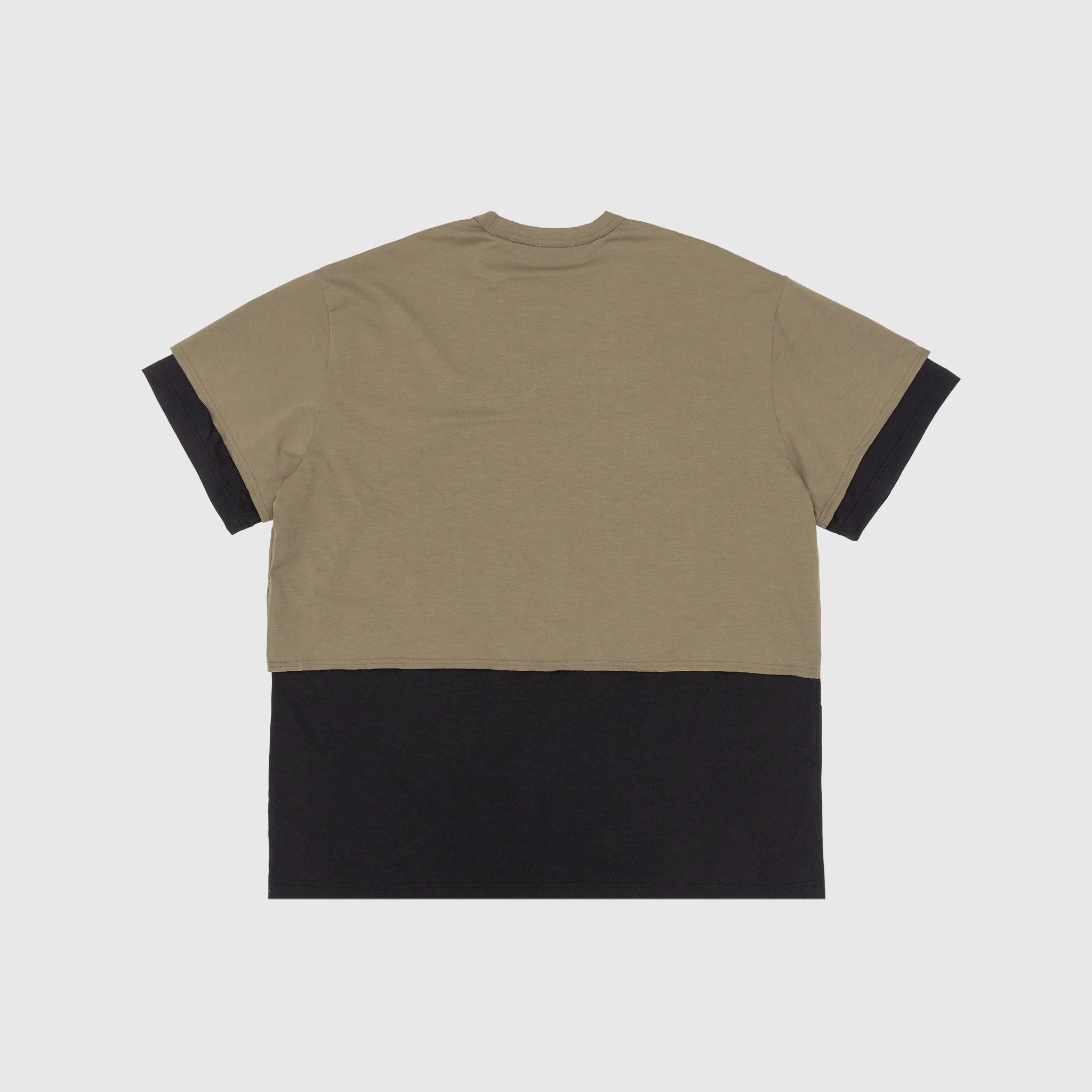 DOUBLE LAYERED JERSEY S/S T-SHIRT - Image 3