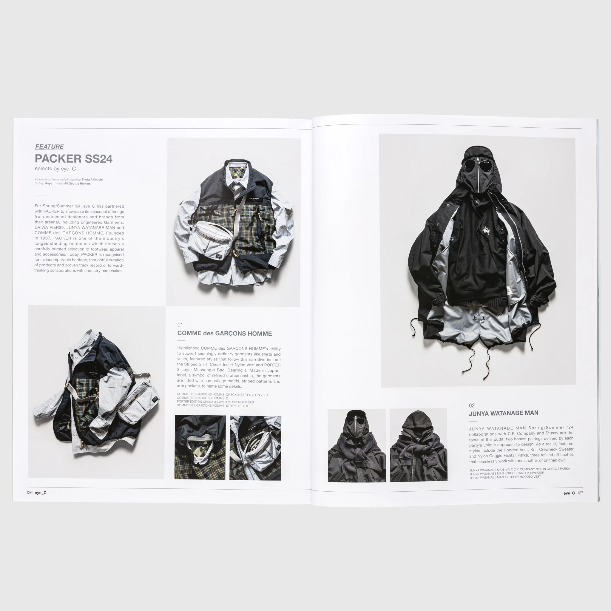 EYE_C MAG No. 10 COVER 3: NAVY NAVY BLUE "NEW DAWN II" - Image 2