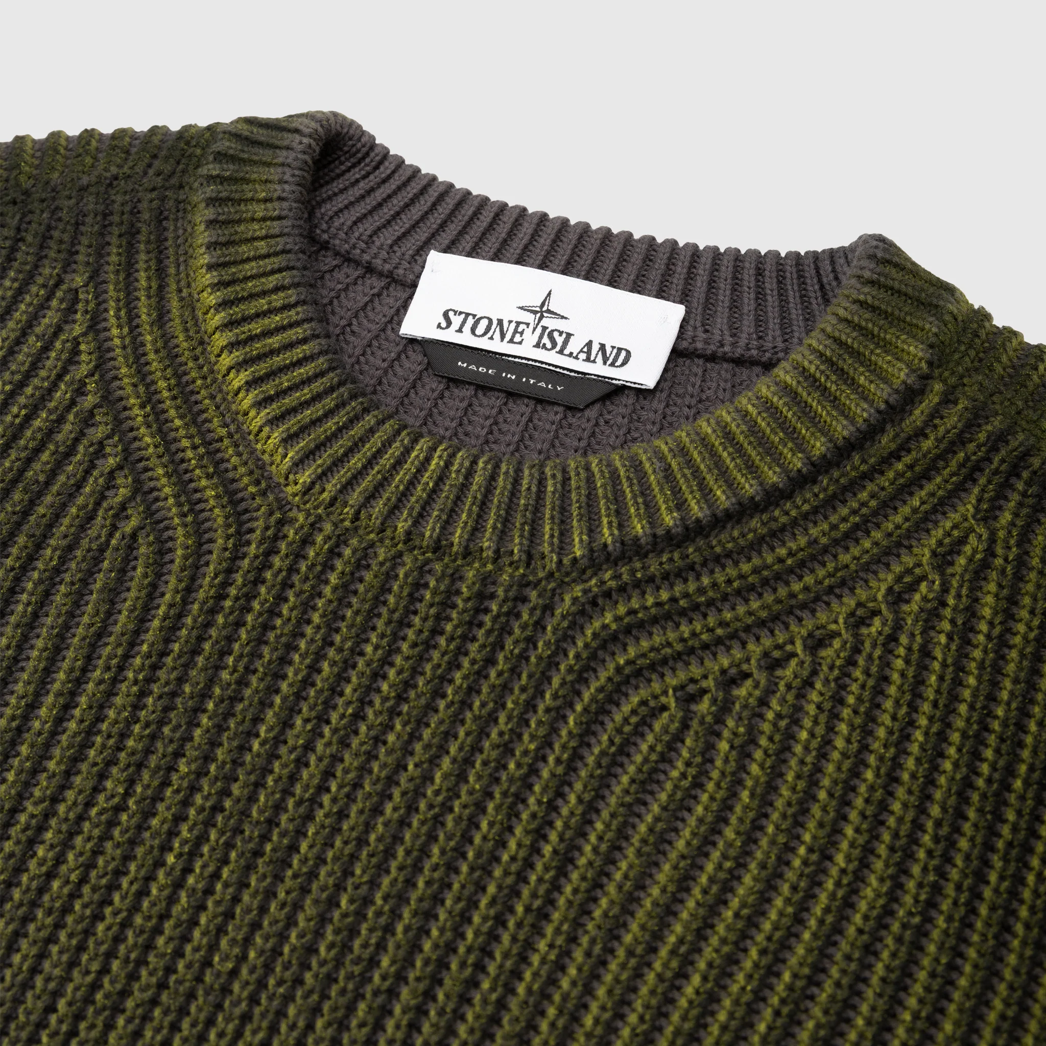 FISHERMAN'S RIB ORGANIC COTTON WITH TWO-COLOR SPRAY - Image 2