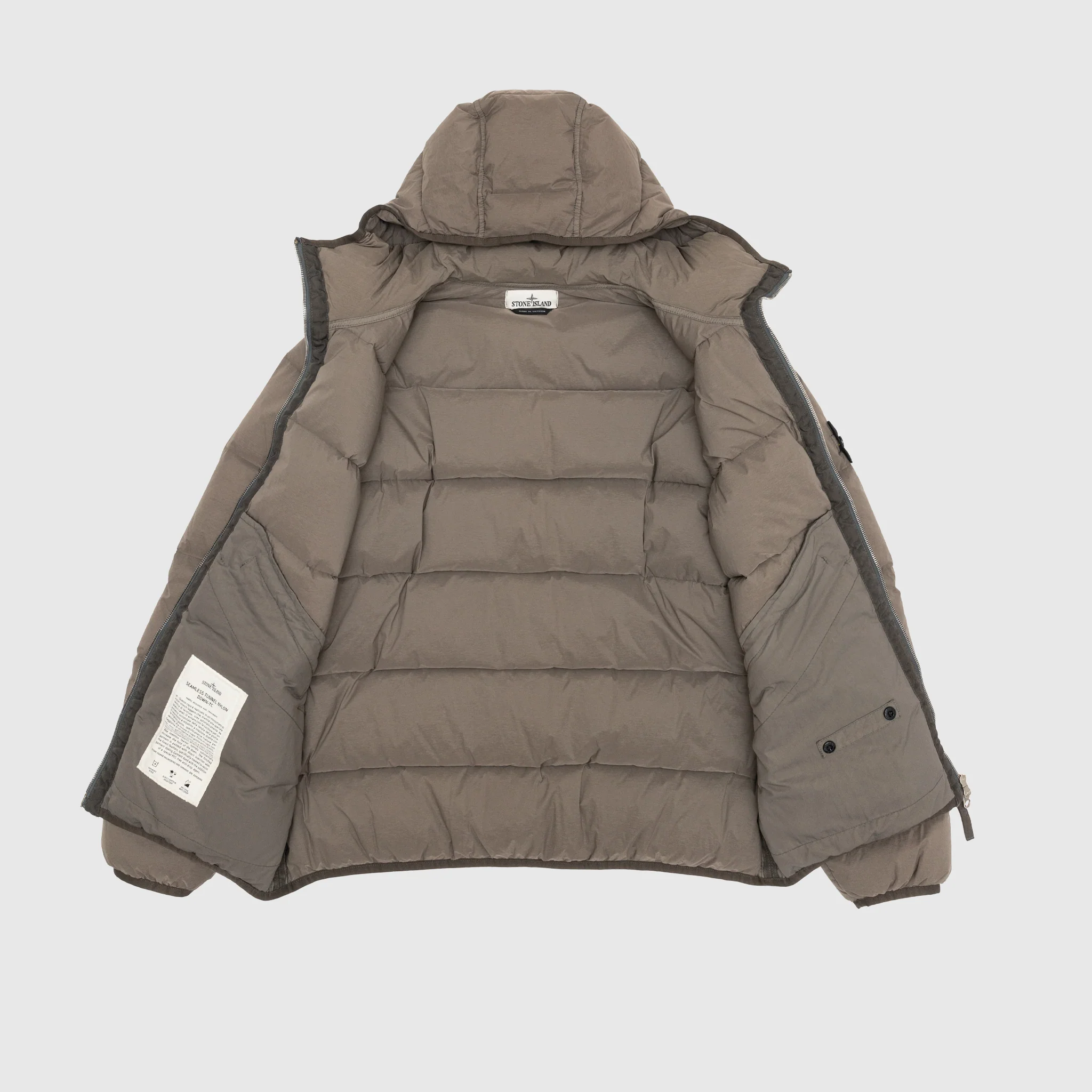 SEAMLESS TUNNEL NYLON DOWN-TC HOODED JACKET - Image 9