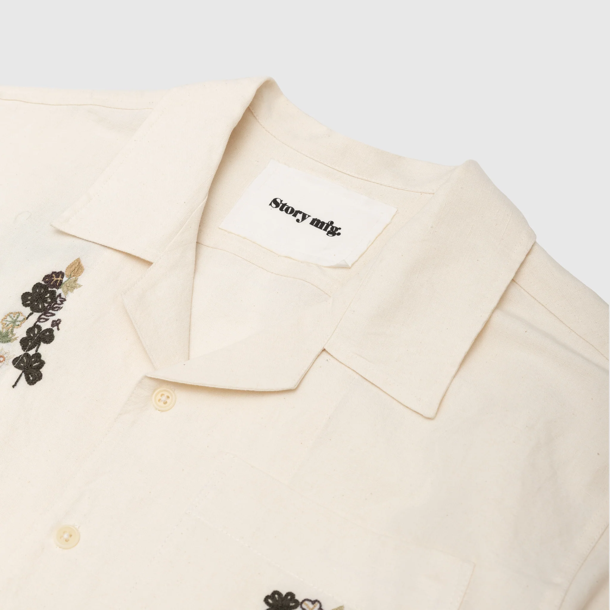 GREETINGS S/S SHIRT "CLOVER EMBROIDERY" - Image 2