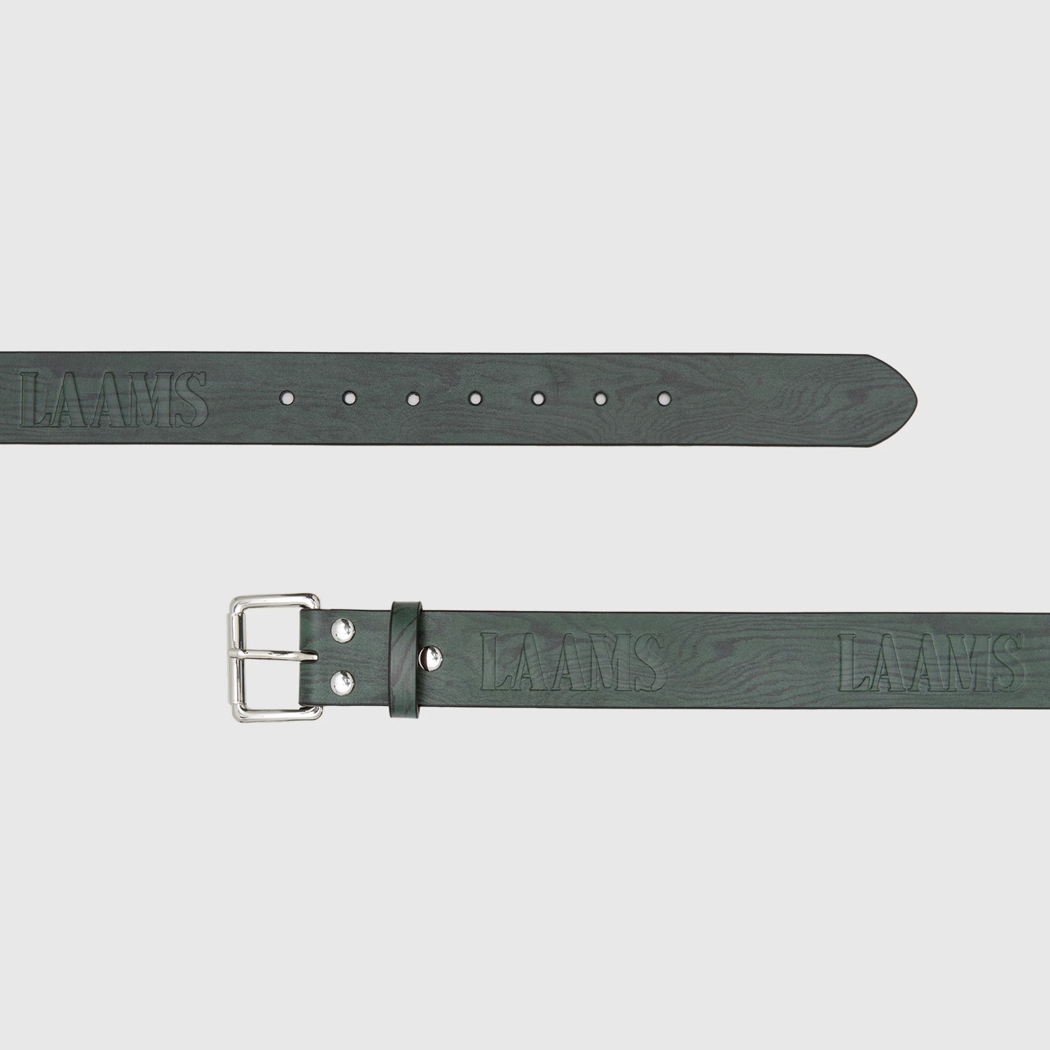 LAAMS WOODGRAIN LEATHER BELT - Image 3