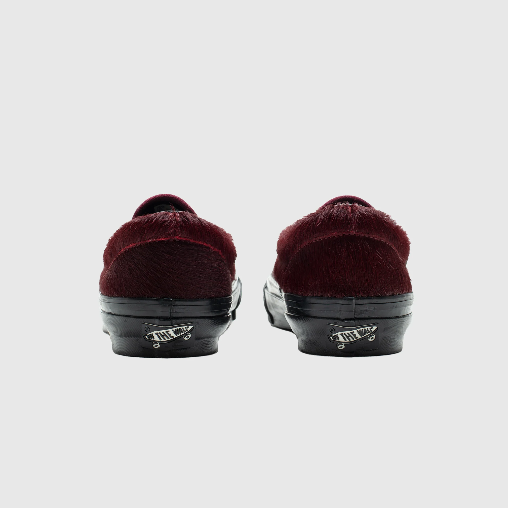 LX CLASSIC SLIP-ON 98 "PONY HAIR BURGUNDY" - Image 4