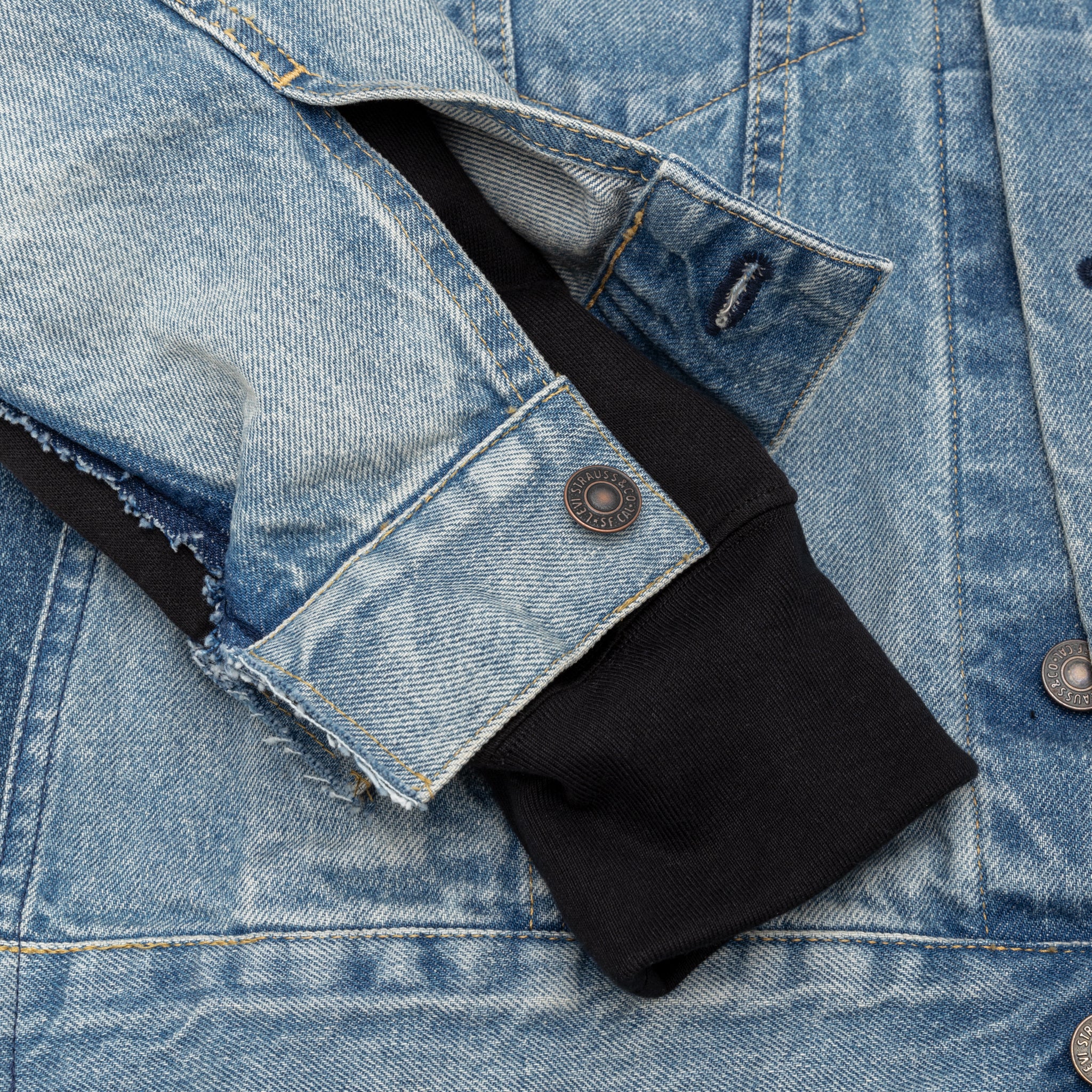 X LEVI'S WITH CARDIGAN DENIM JACKET - Image 5