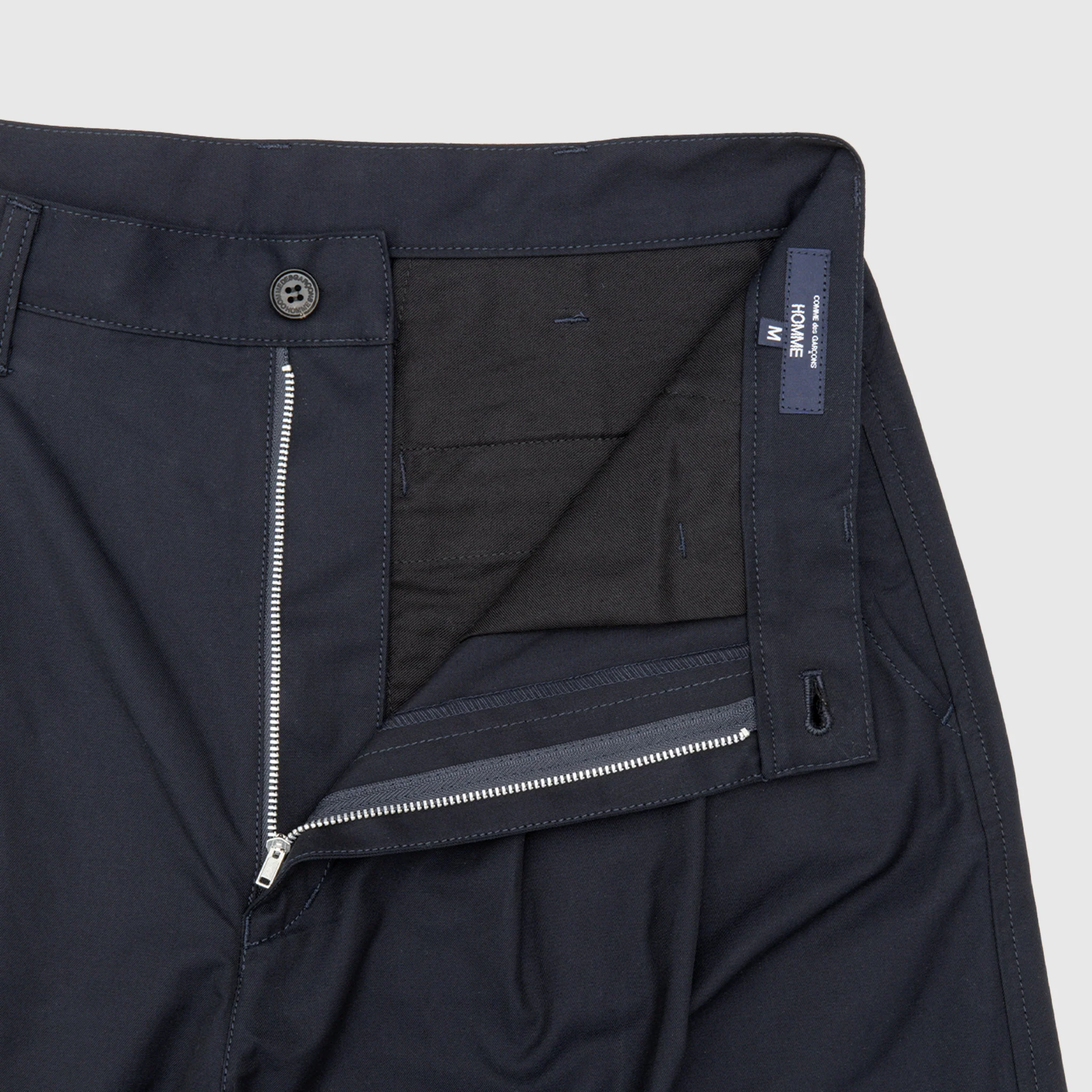 MEN'S PLEATED BARREL LEG TROUSERS - Image 3