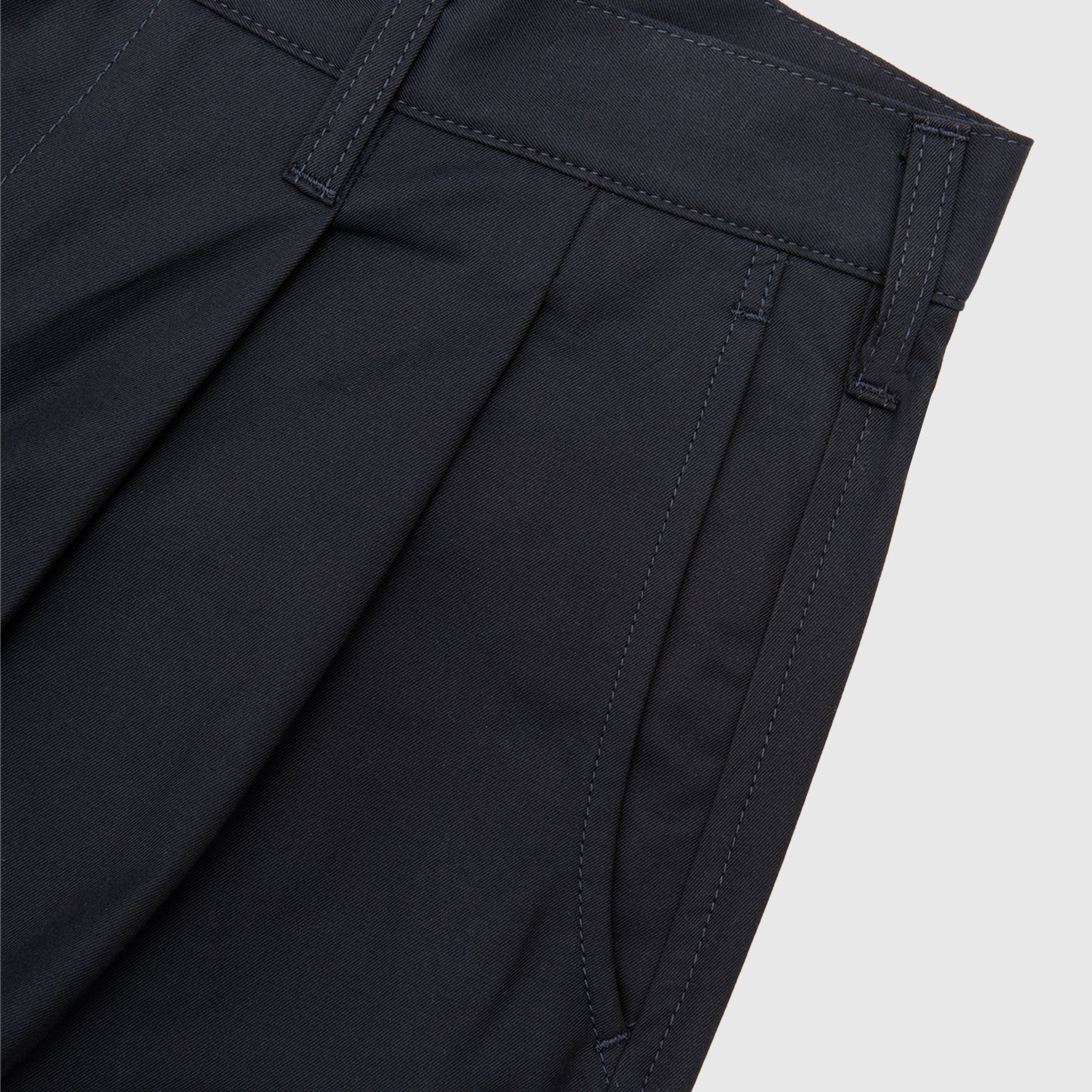 MEN'S PLEATED BARREL LEG TROUSERS - Image 7