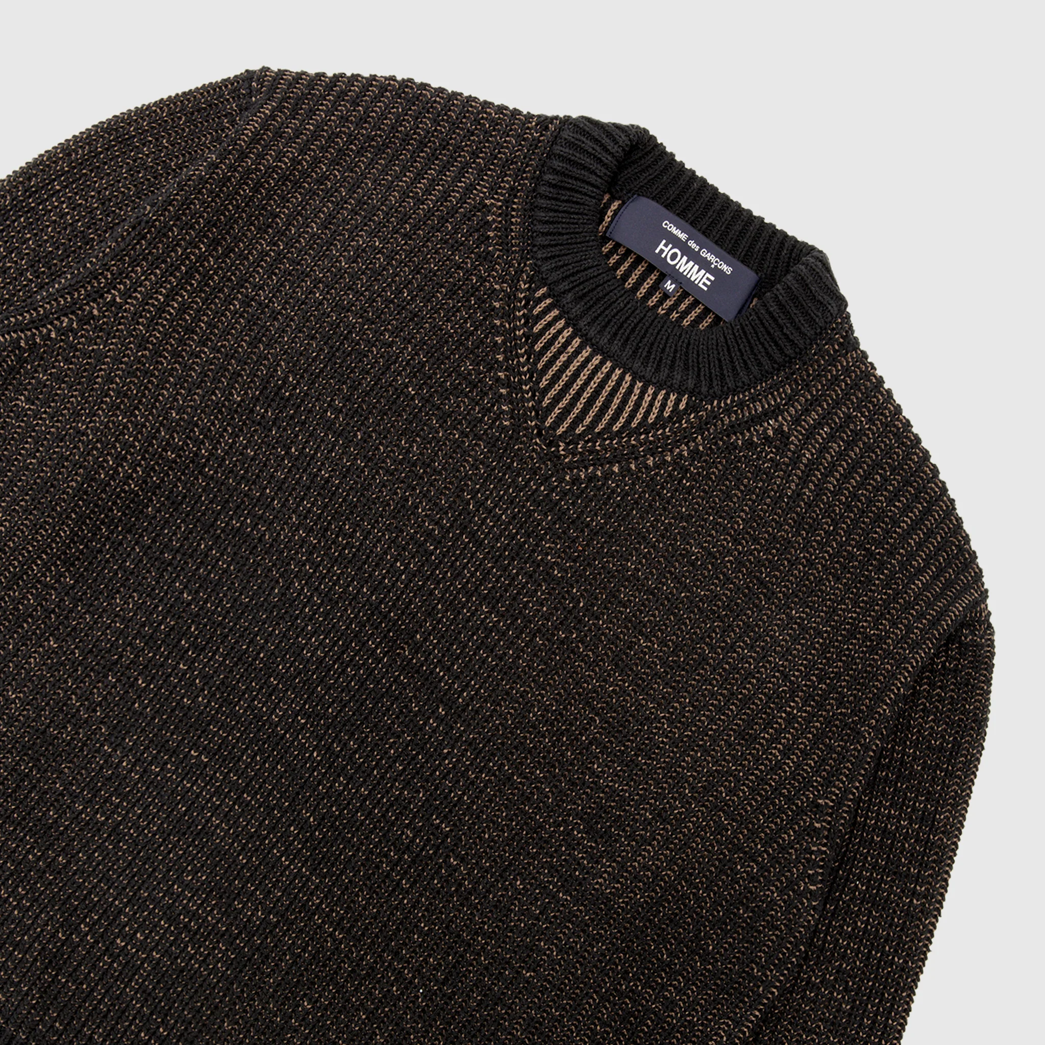 MEN'S SILK & COTTON KNIT SWEATER - Image 3