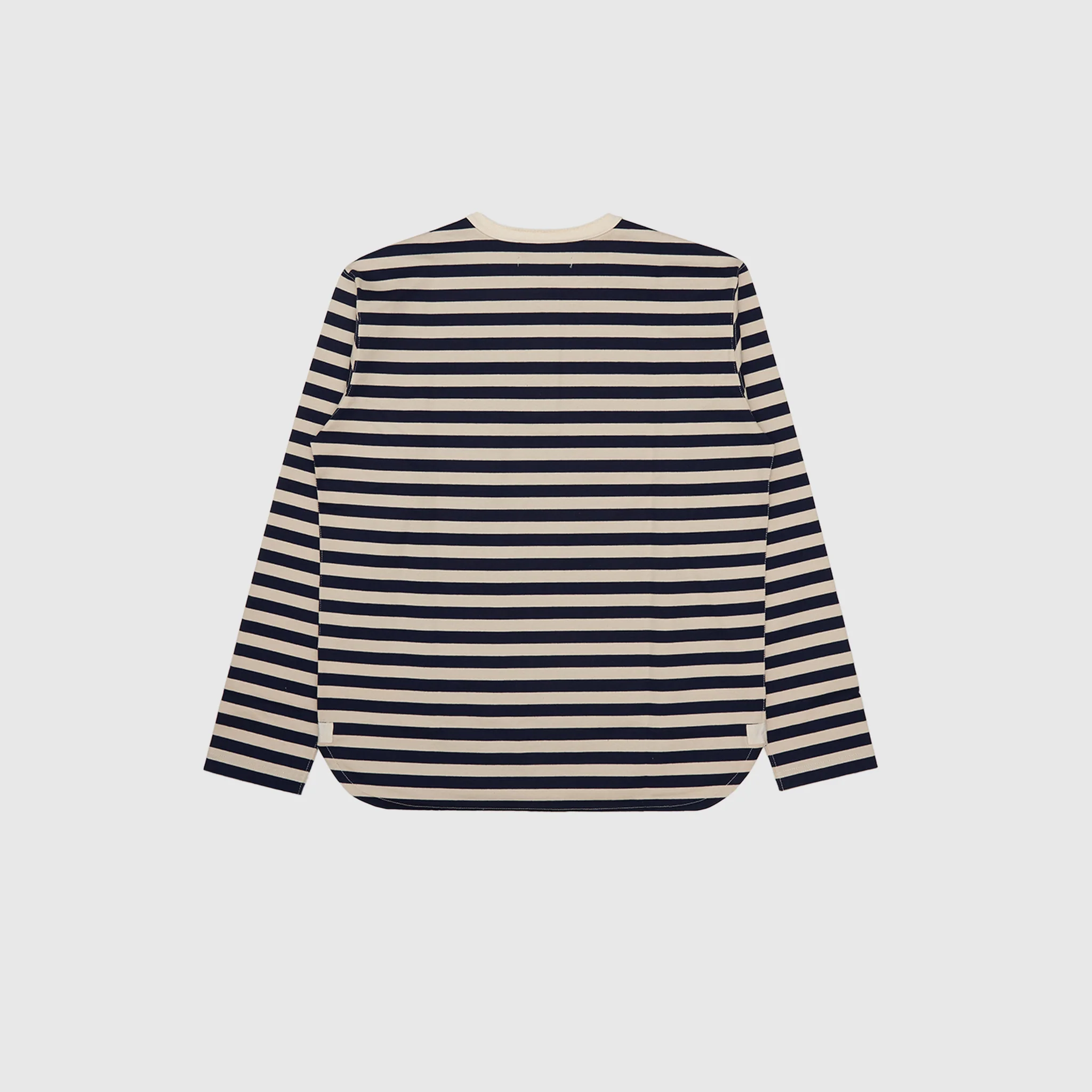 STRIPED L/S HENLEY SHIRT - Image 7