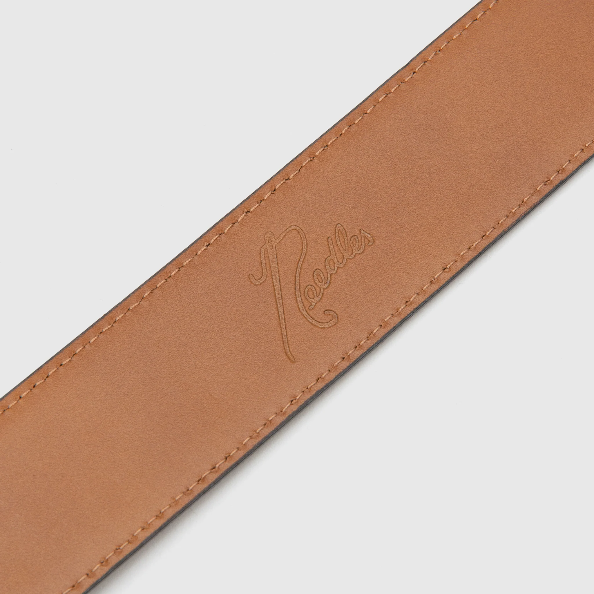 STEER LEATHER PEACE BUCKLE BELT - Image 4