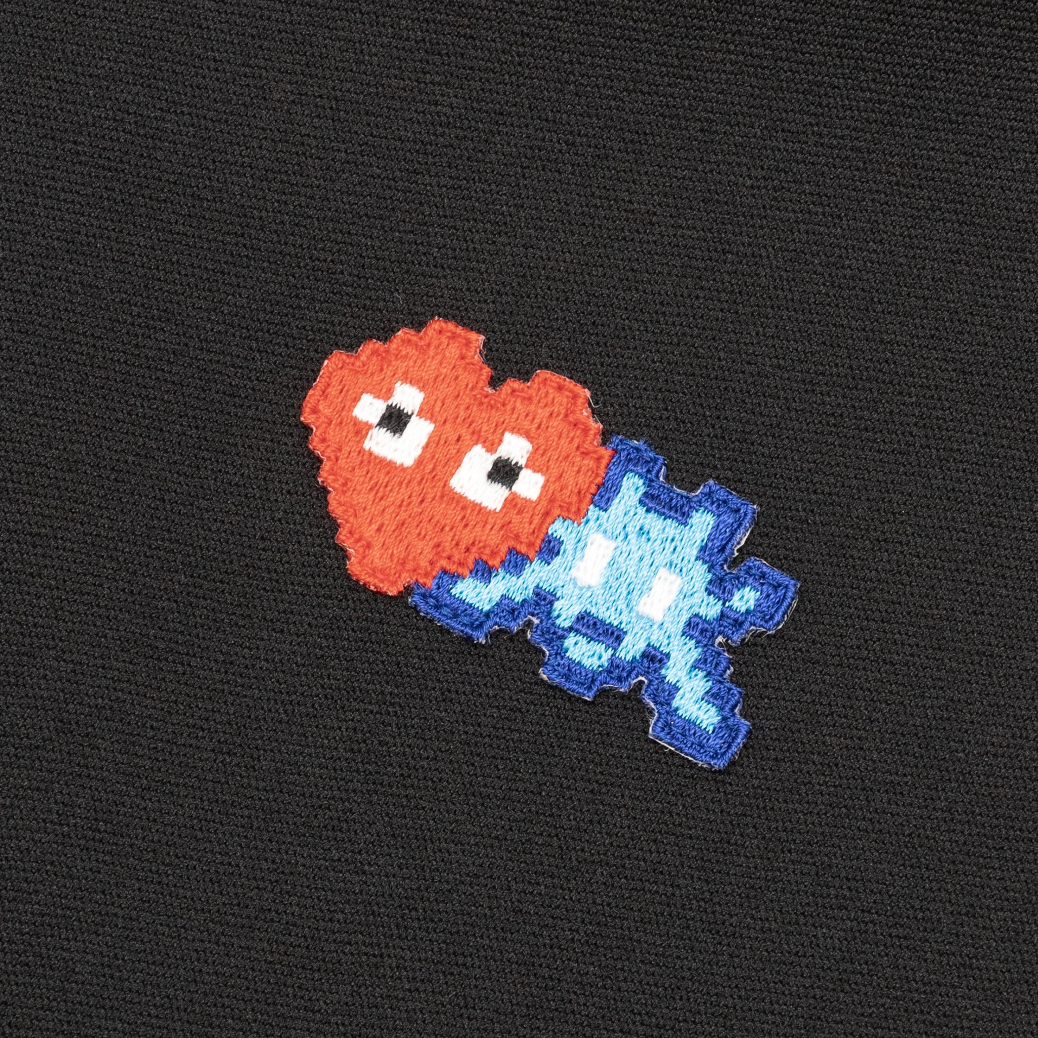 PIXELATED RED HEART ZIPPERED HOODY X INVADER - Image 7