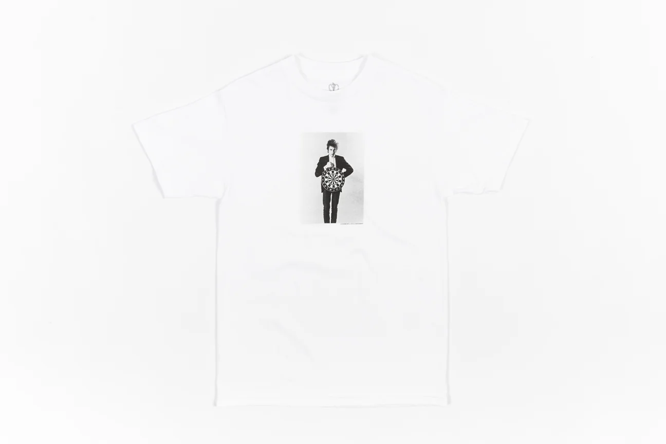 PLEASURES X BOB DYLAN DARTS S/S T-SHIRT