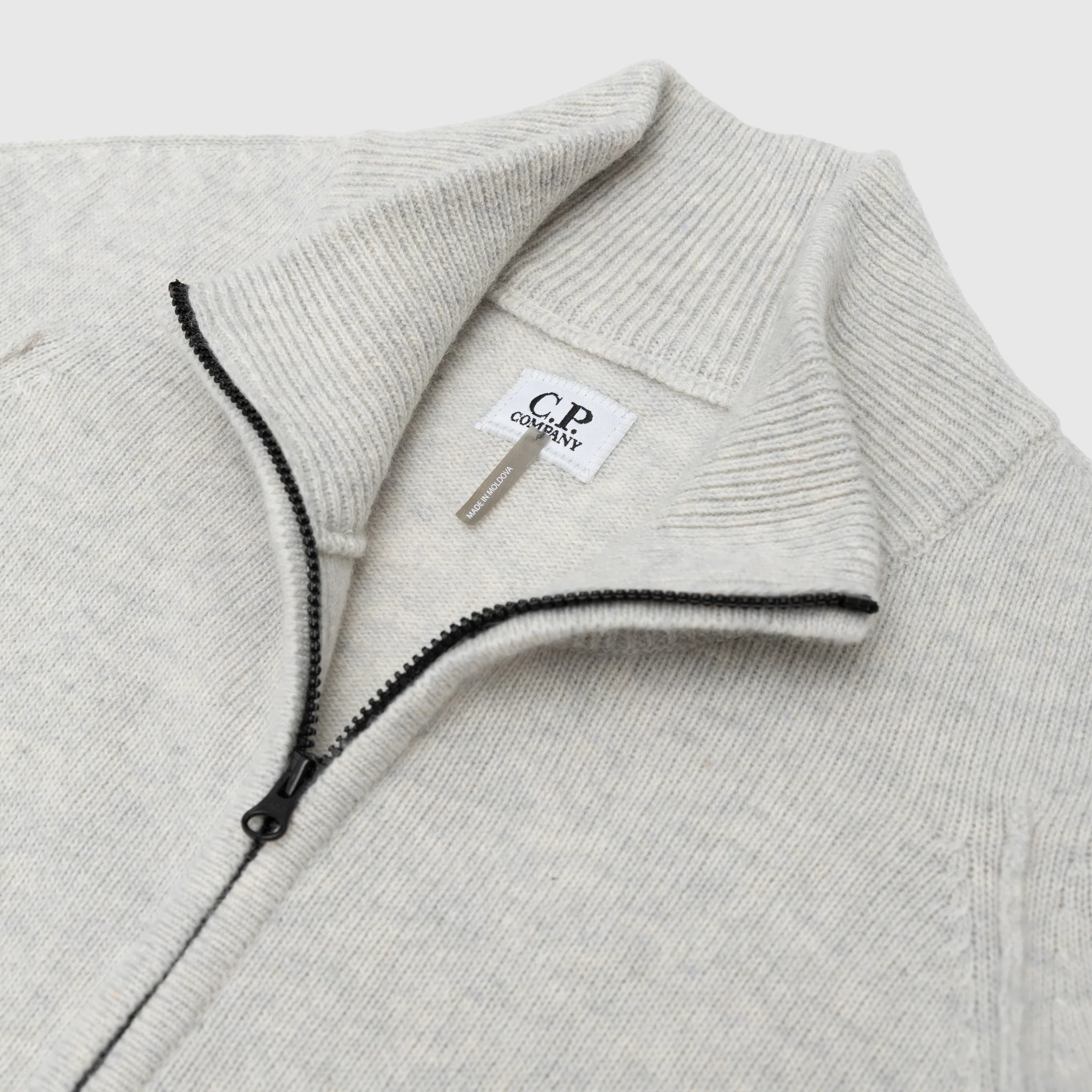 LAMBSWOOL GRS HALF ZIP SWEATER - Image 2