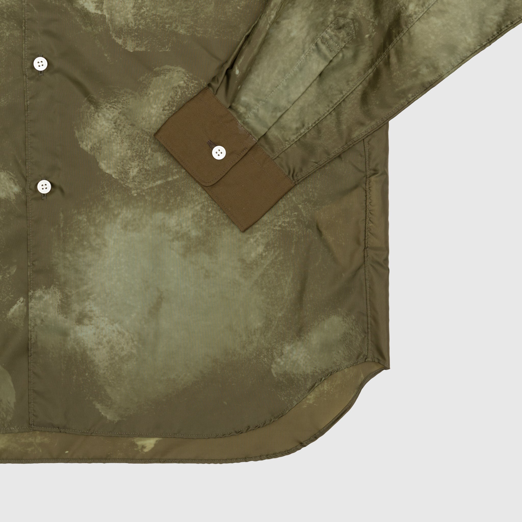 POLYESTER TAFFETA x COTTON BROAD GARMENT SHIRT - Image 5