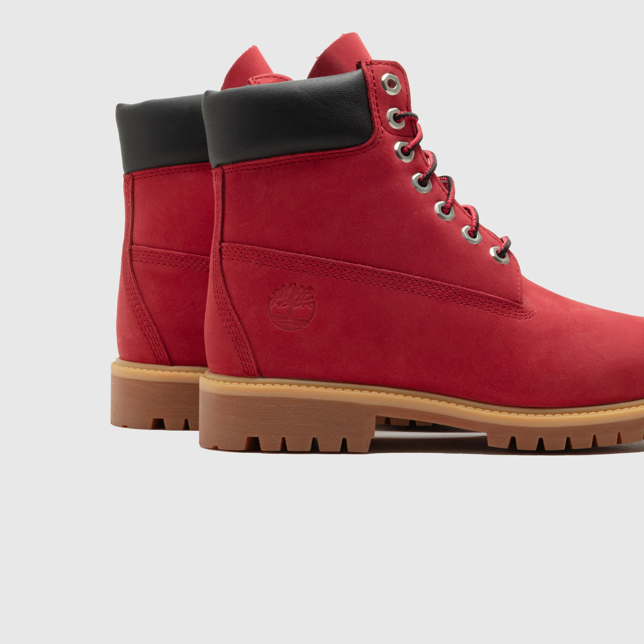 PREMIUM 6 INCH WATERPROOF BOOT "DARK RED NUBUCK" - Image 5
