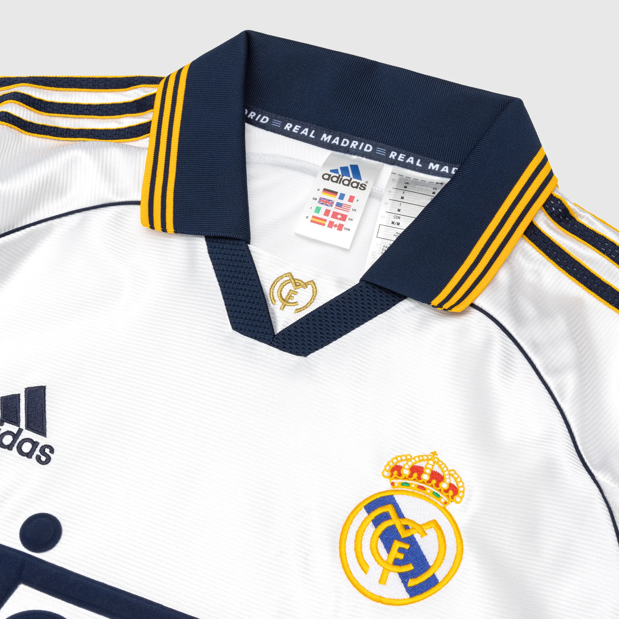 REAL MADRID 99/00 HOME JERSEY - Image 2