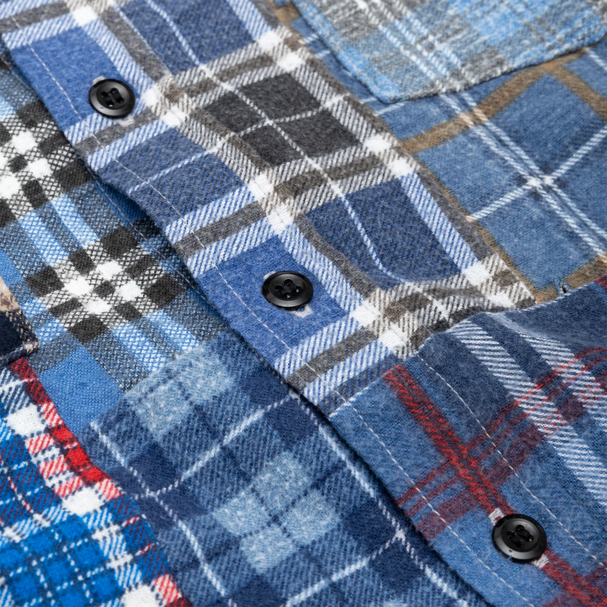 REBUILD BY NEEDLES FLANNEL SHIRT - Image 13