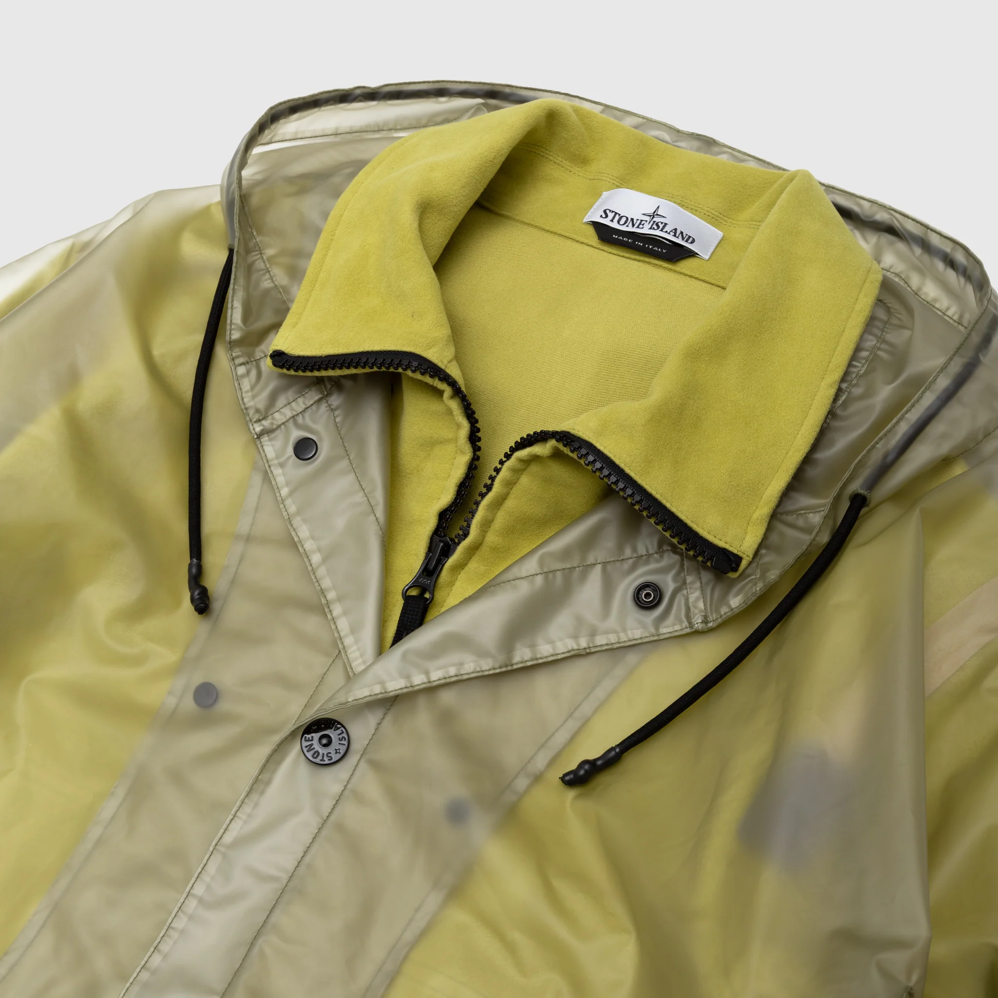 TRANSLUCENT COVER+COTTON MOLESKIN JACKET - Image 2