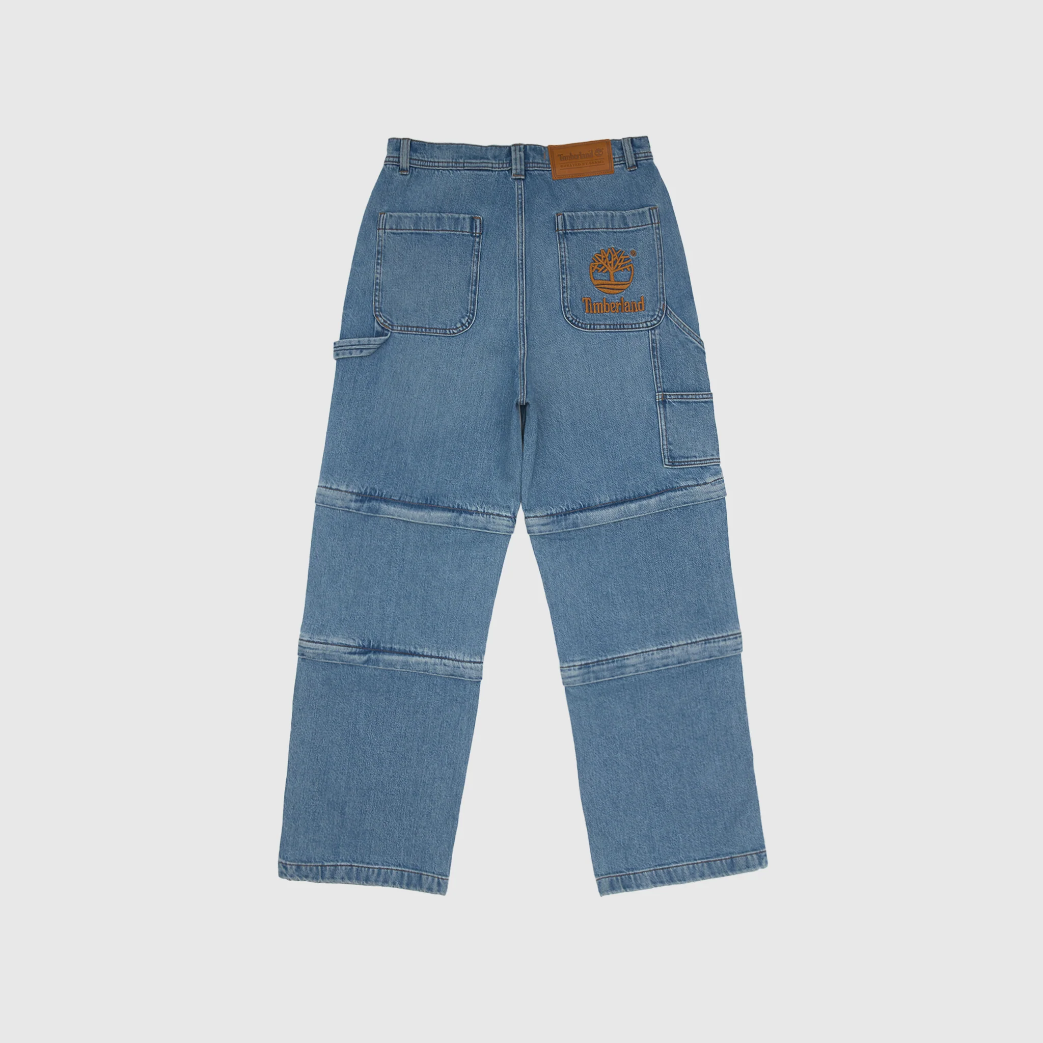 TIMBERLAND X BEAMS DENIM CARPENTER ZIP-OFF PANT - Image 2