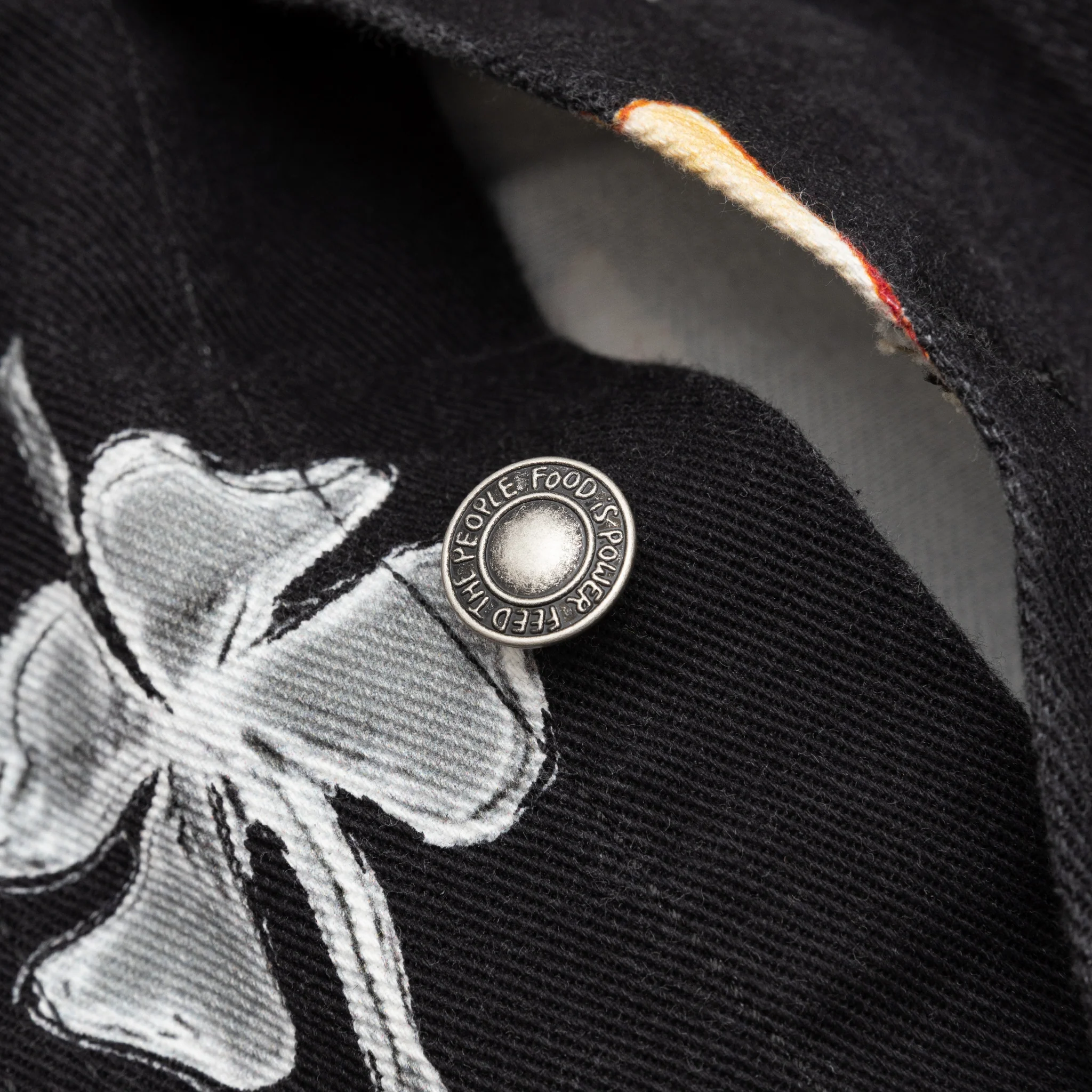 CHARM PRINT DENIM JACKET - Image 3
