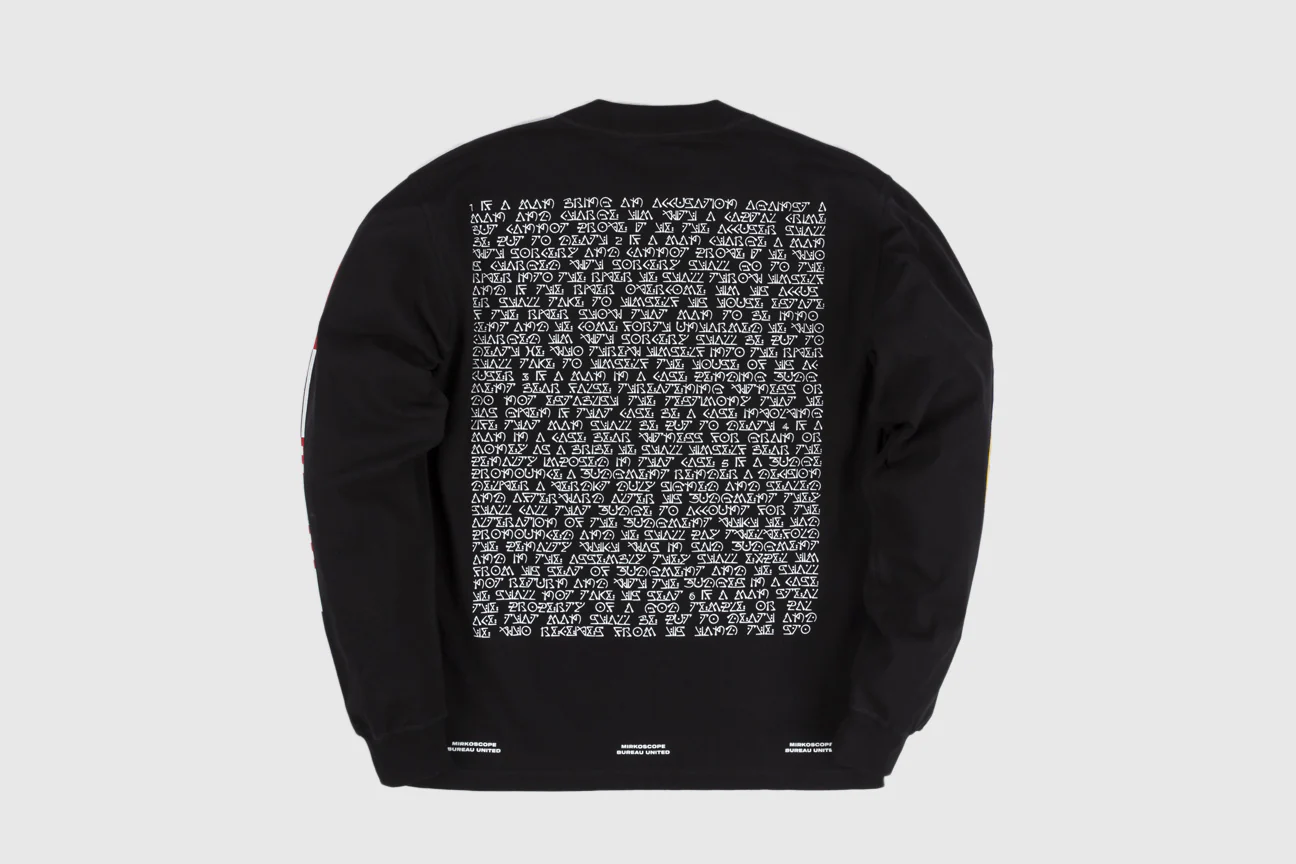 UNITED STANDARD MIRKOSCOPE FLAGS L/S T-SHIRT - Image 3