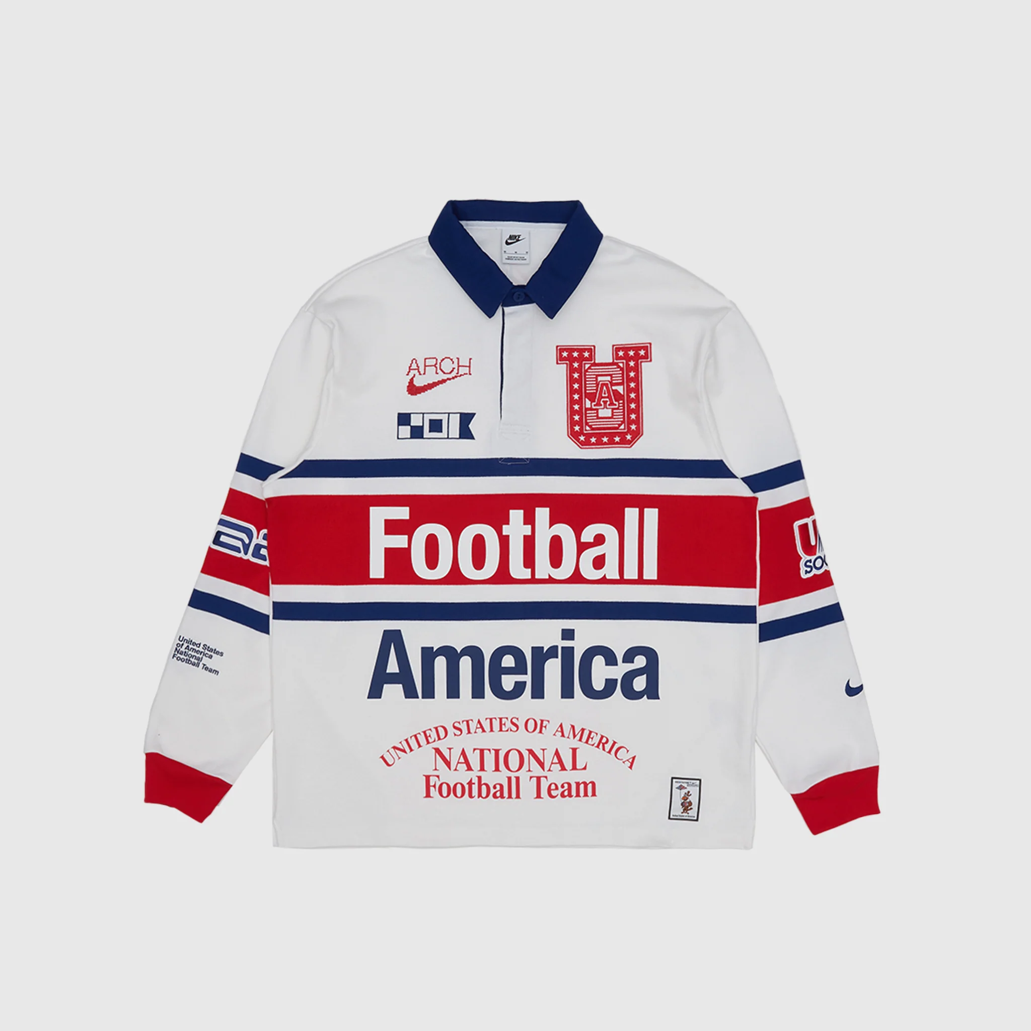 USA x V.A.A. L/S RUGBY TOP