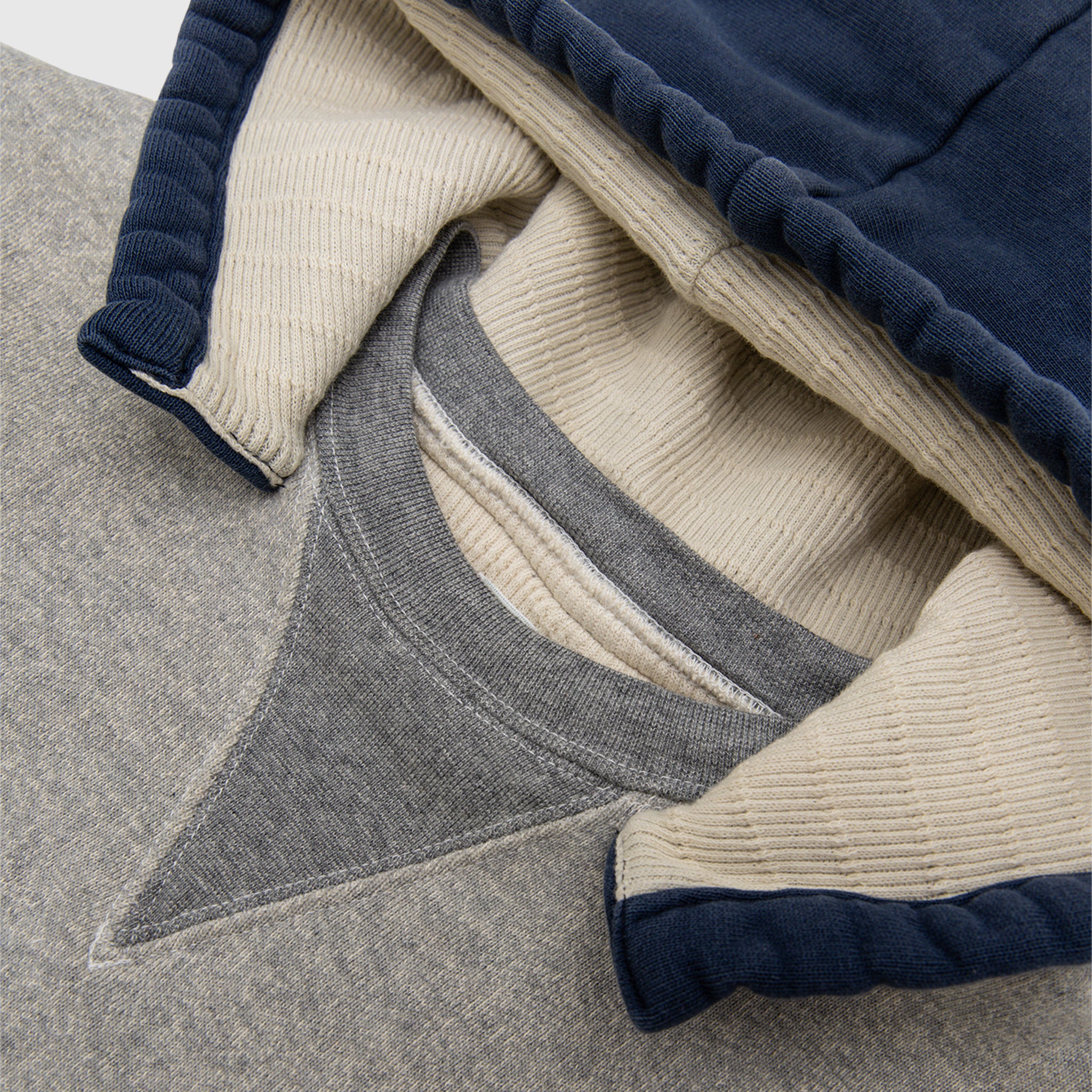 VINTAGE ATTACHED HOOD SWEAT PARKA - Image 4