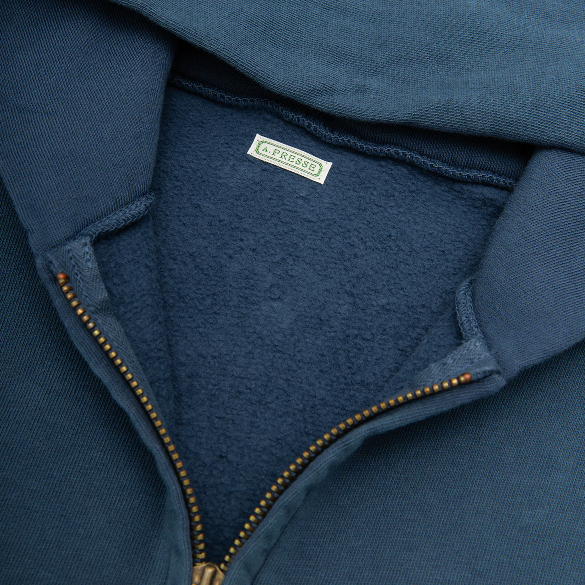 VINTAGE LIGHT WEIGHT ZIP SWEAT HOODIE - Image 3