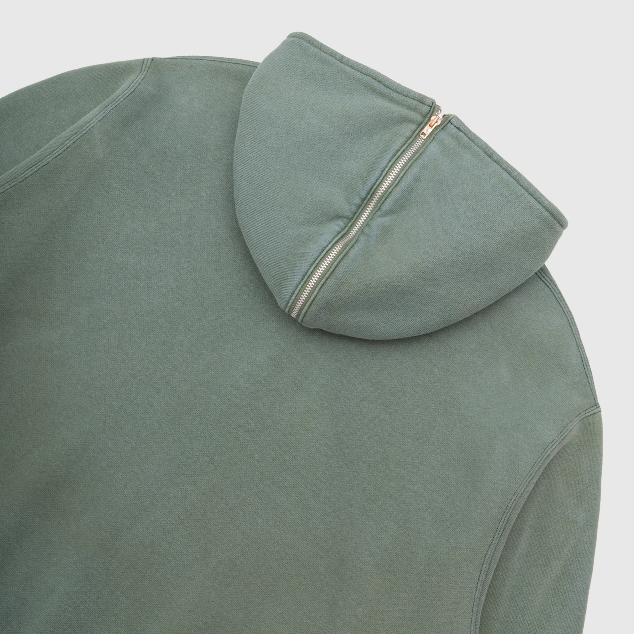 VINTAGE SAILOR HOOD HALF-ZIP SWEATSHIRT - Image 7