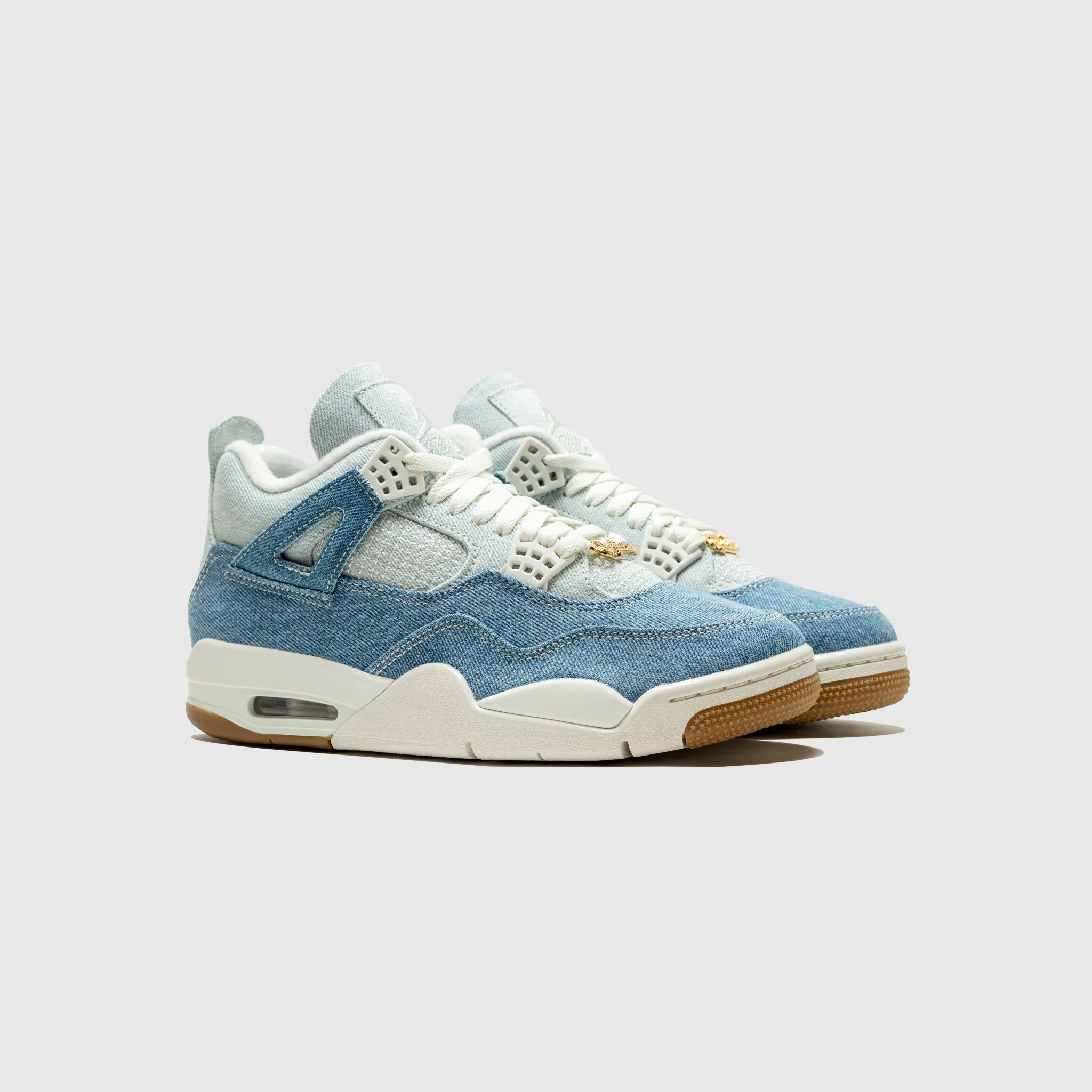 WMNS AIR JORDAN 4 RETRO TEX "WORN DENIM" - Image 2