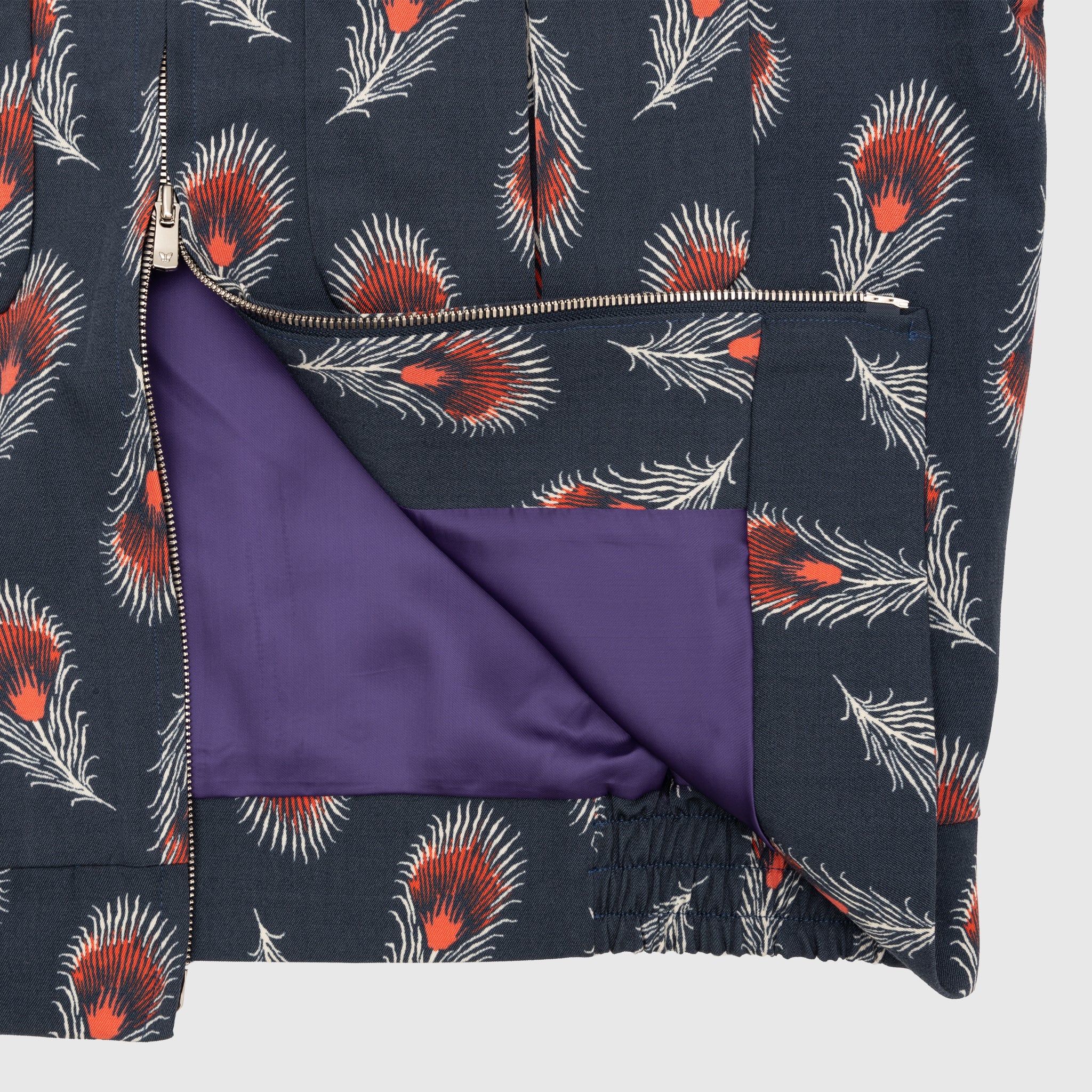 WOOL GABARDINE PRINTED SPORT JACKET - Image 7