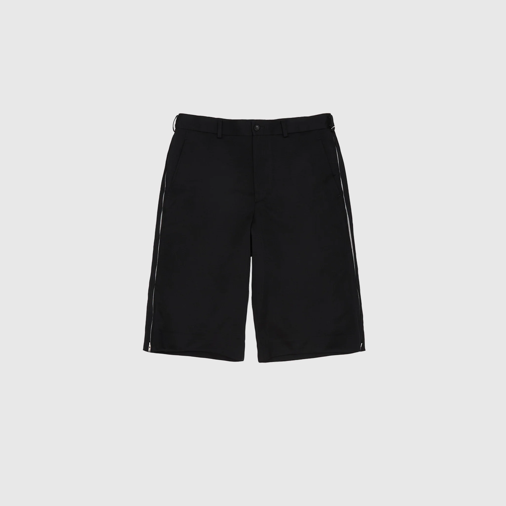WOOL ZIP SHORTS