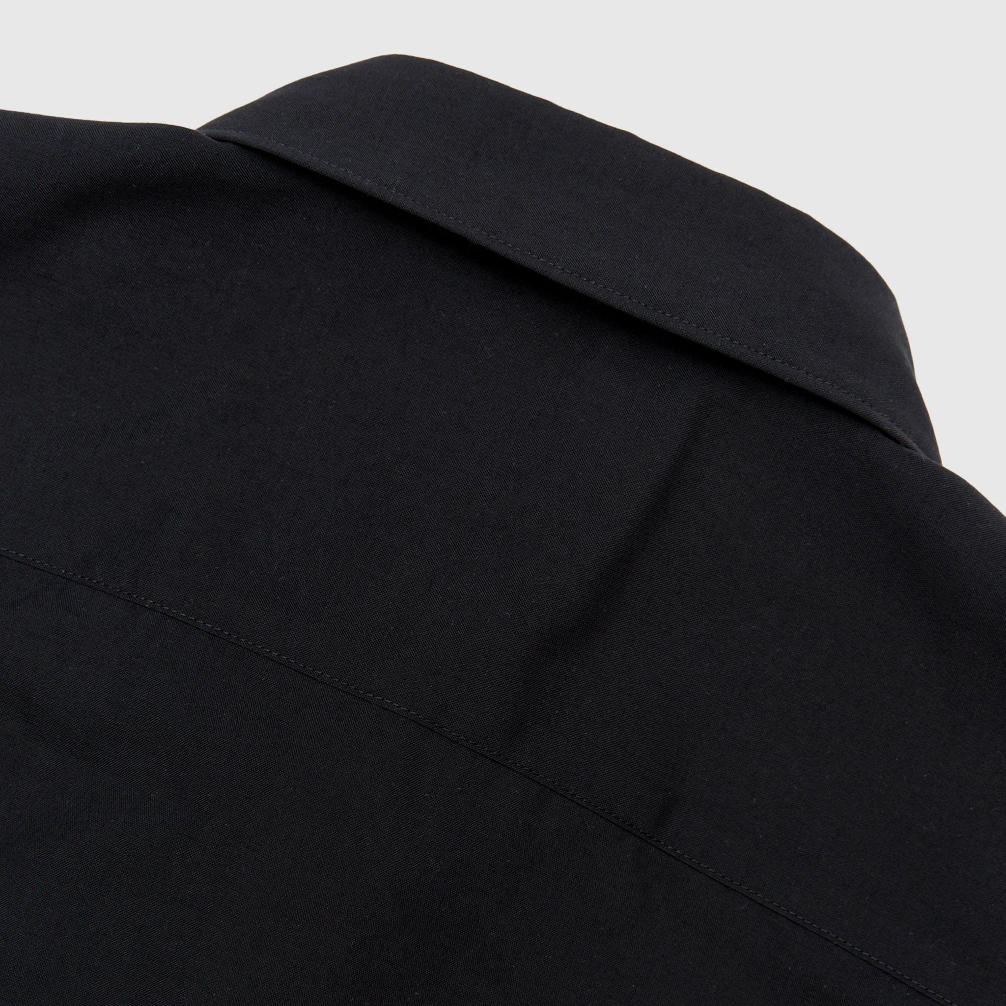 RUFFLED ZIP DETAILED BUTTON-UP SHIRT - Image 3